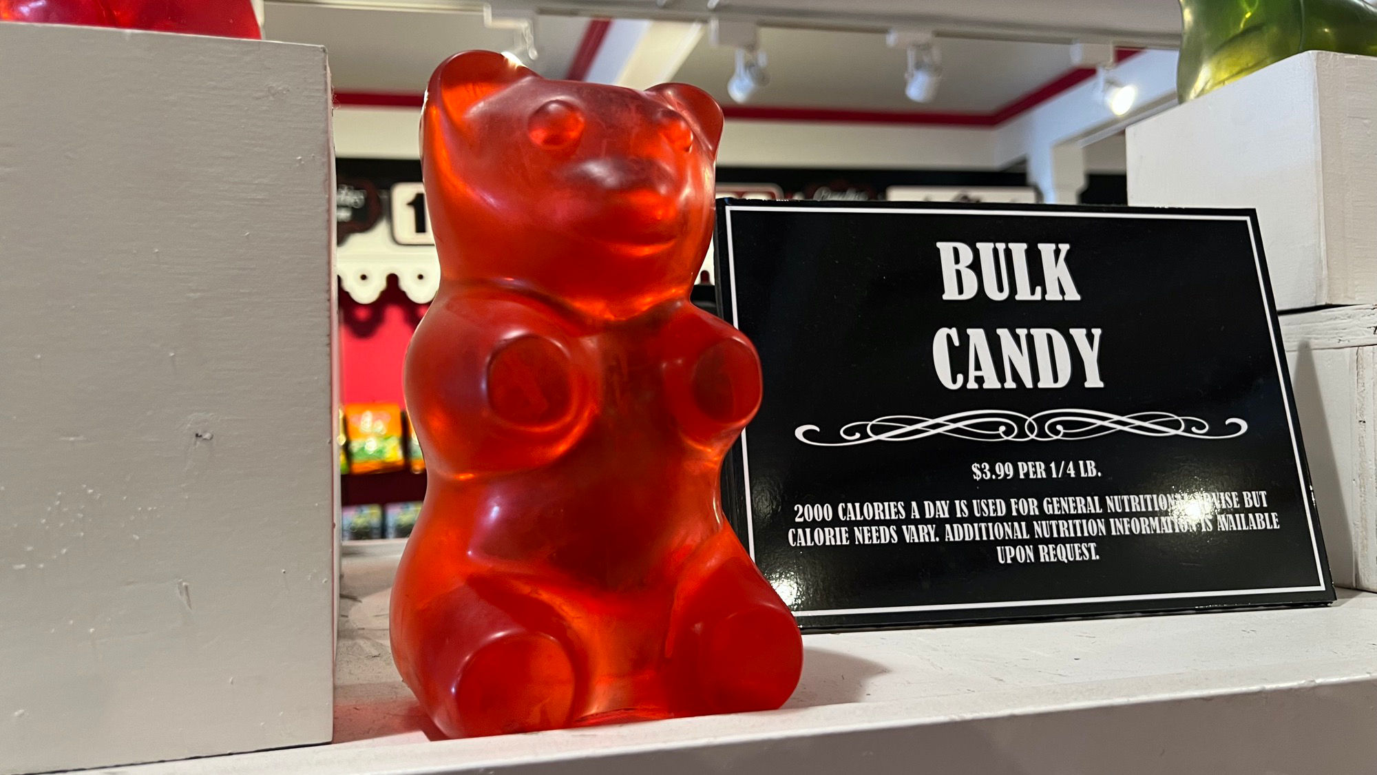 Red Gummy Bear Classic Candy Red Gummy Bear