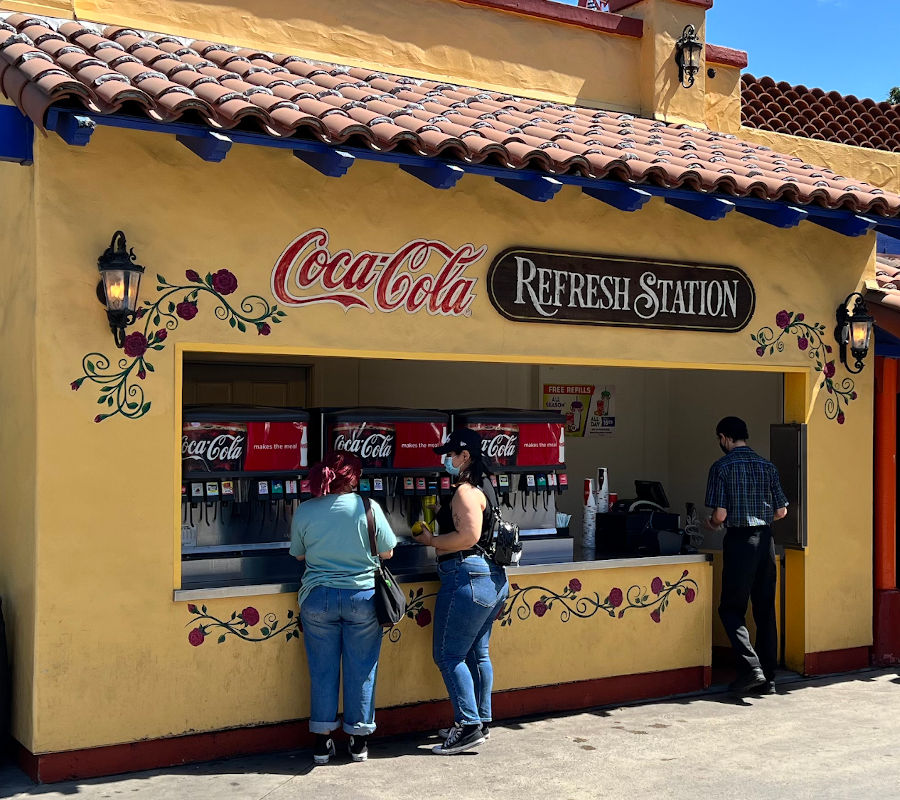 Coca Cola Refresh Station