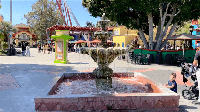 Plaza de la Raza Fountain