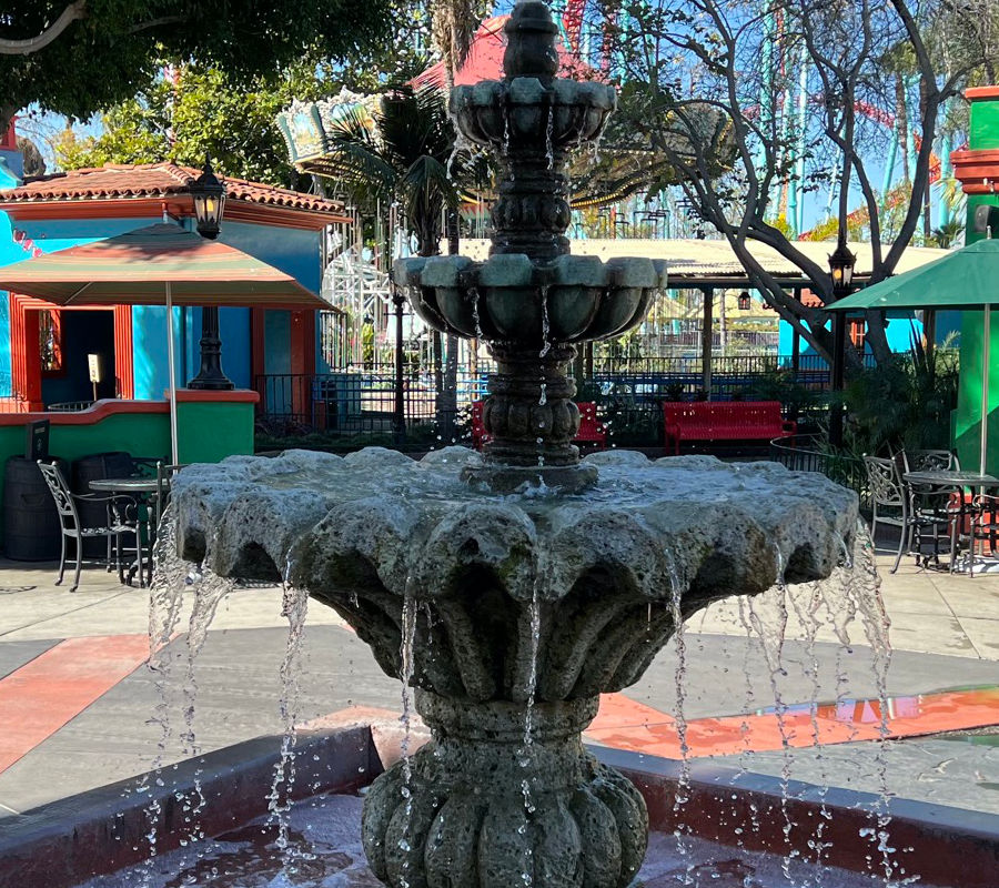 Plaza de la Raza Fountain
