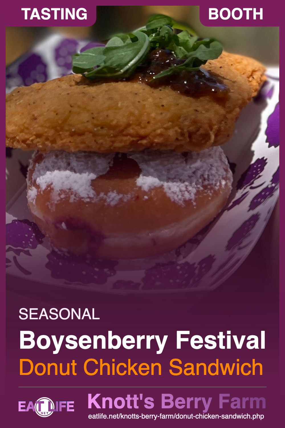 Donut Chicken Sandwich