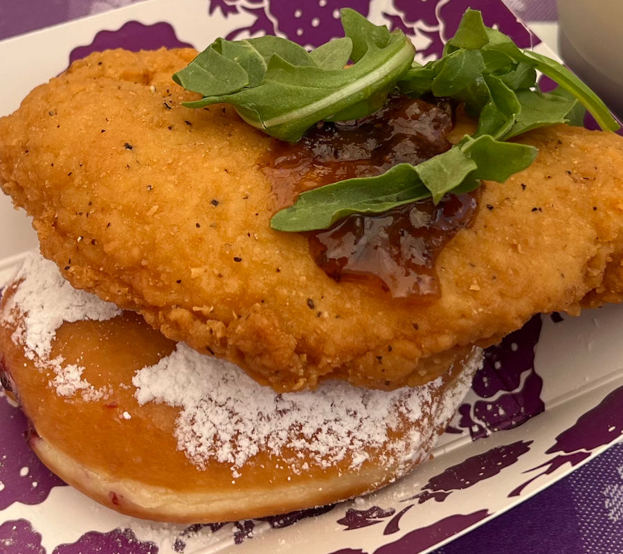 Donut Chicken Sandwich