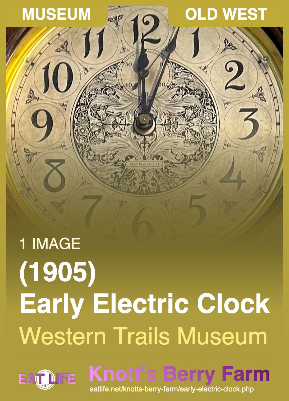 Early Electric Clock