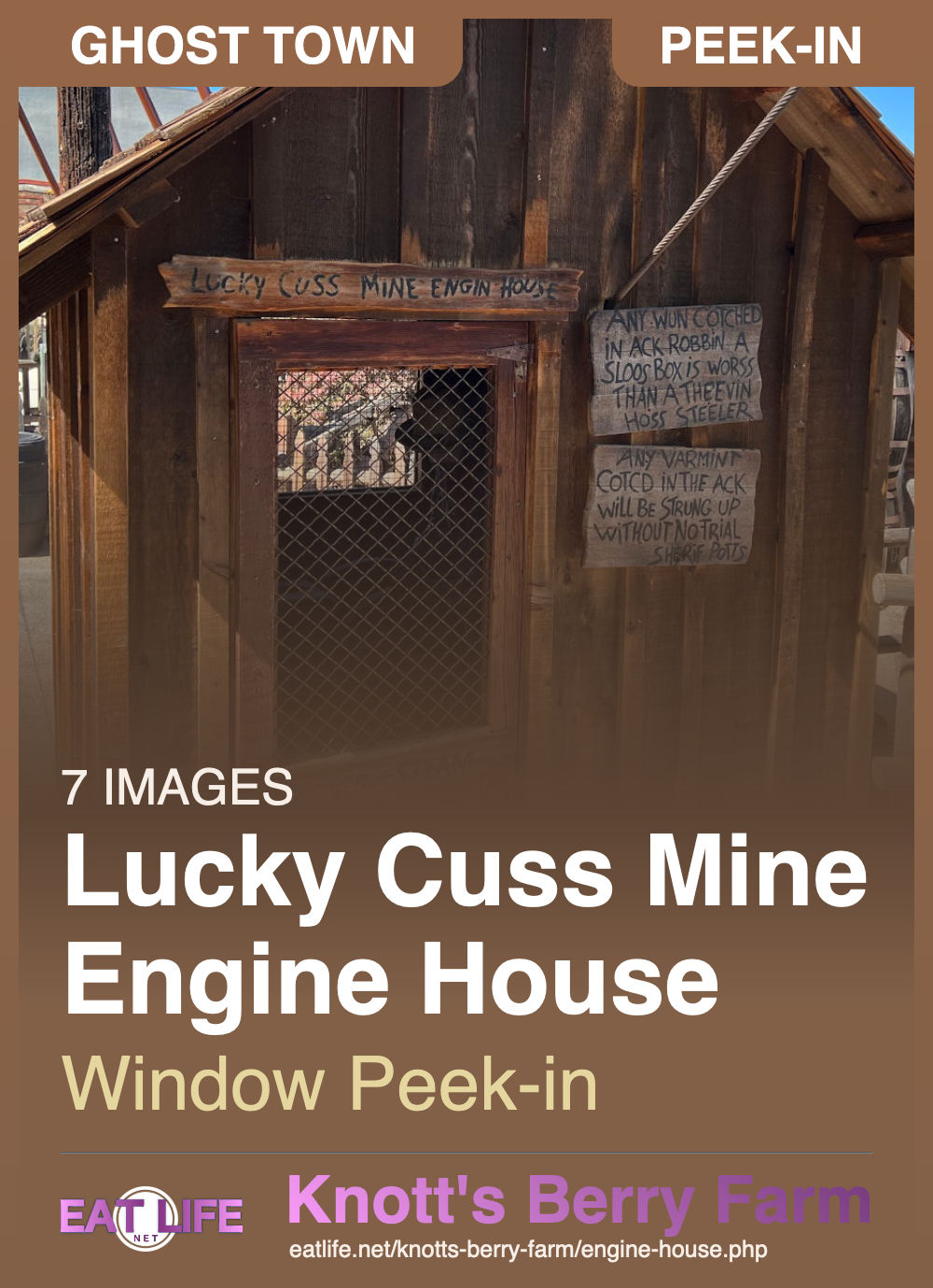 Lucky Cuss Mine Engine House