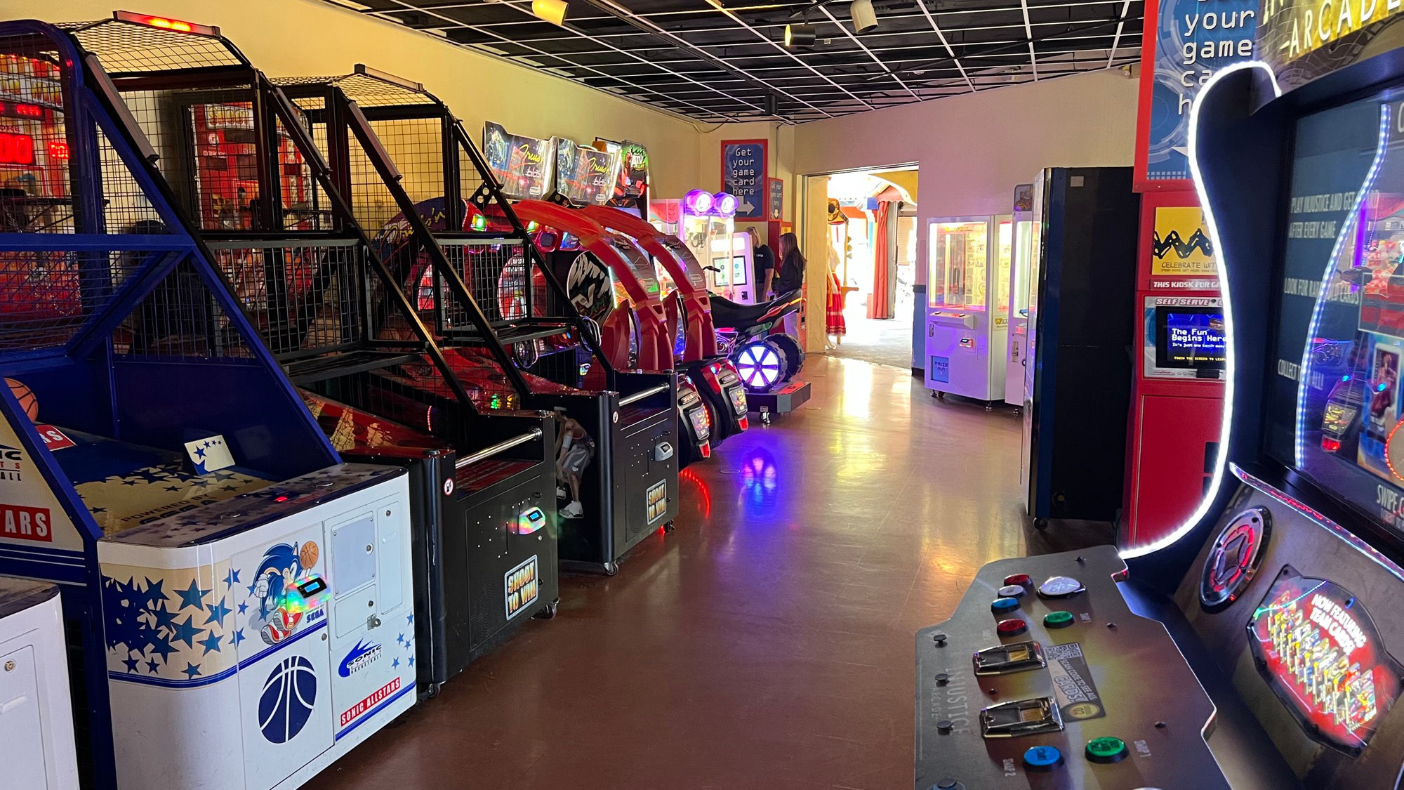 Fiesta Village Arcade Inside