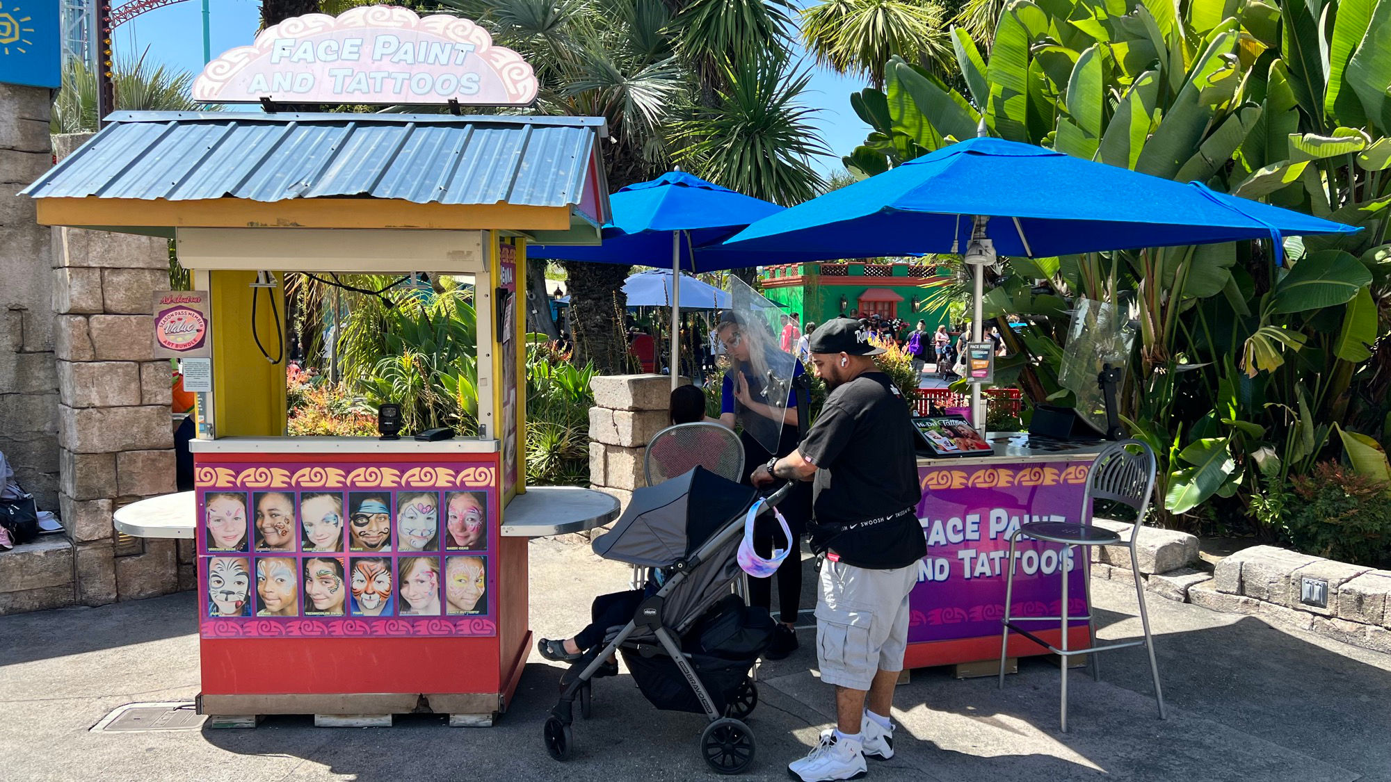 Fiesta Village Face Paint and Tattoos