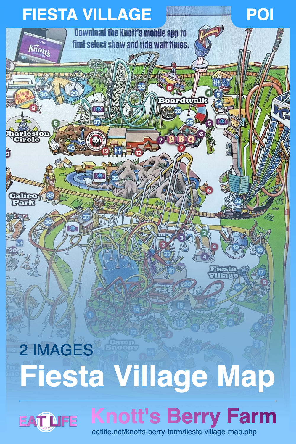 Fiesta Village Map