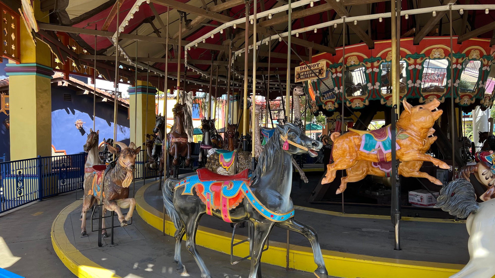 Merry Go Round Goat