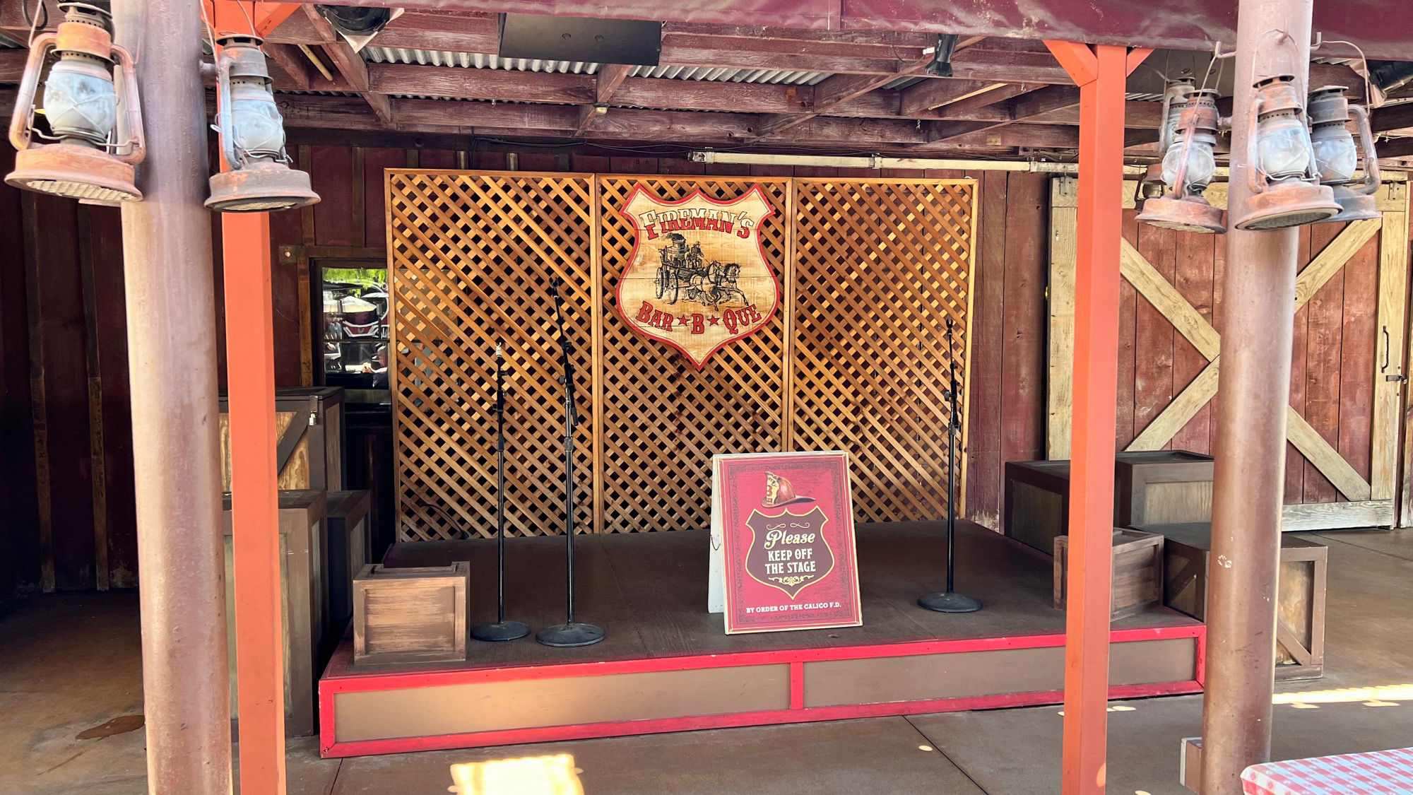 Fireman's Bar-B-Que Stage