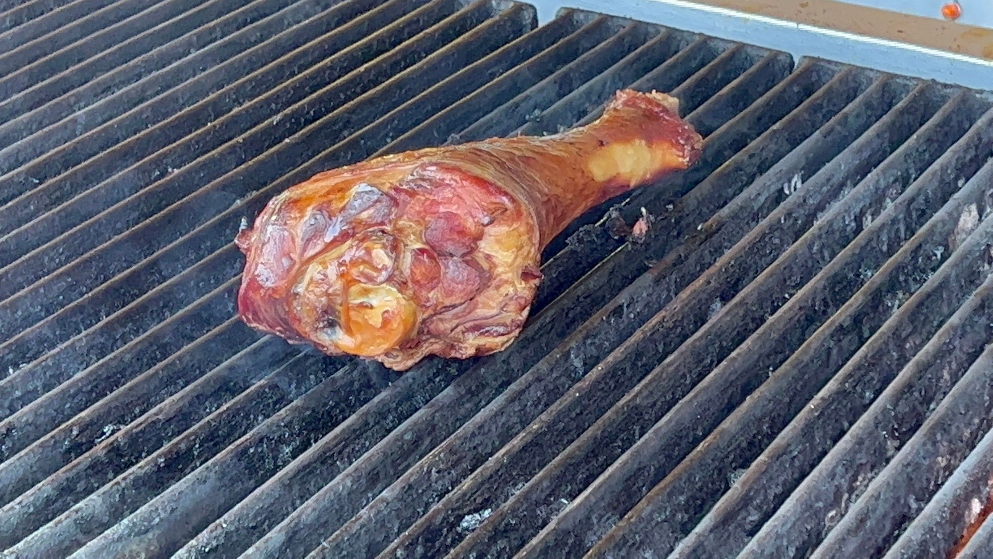Fireman's BBQ Smoked Turkey Leg