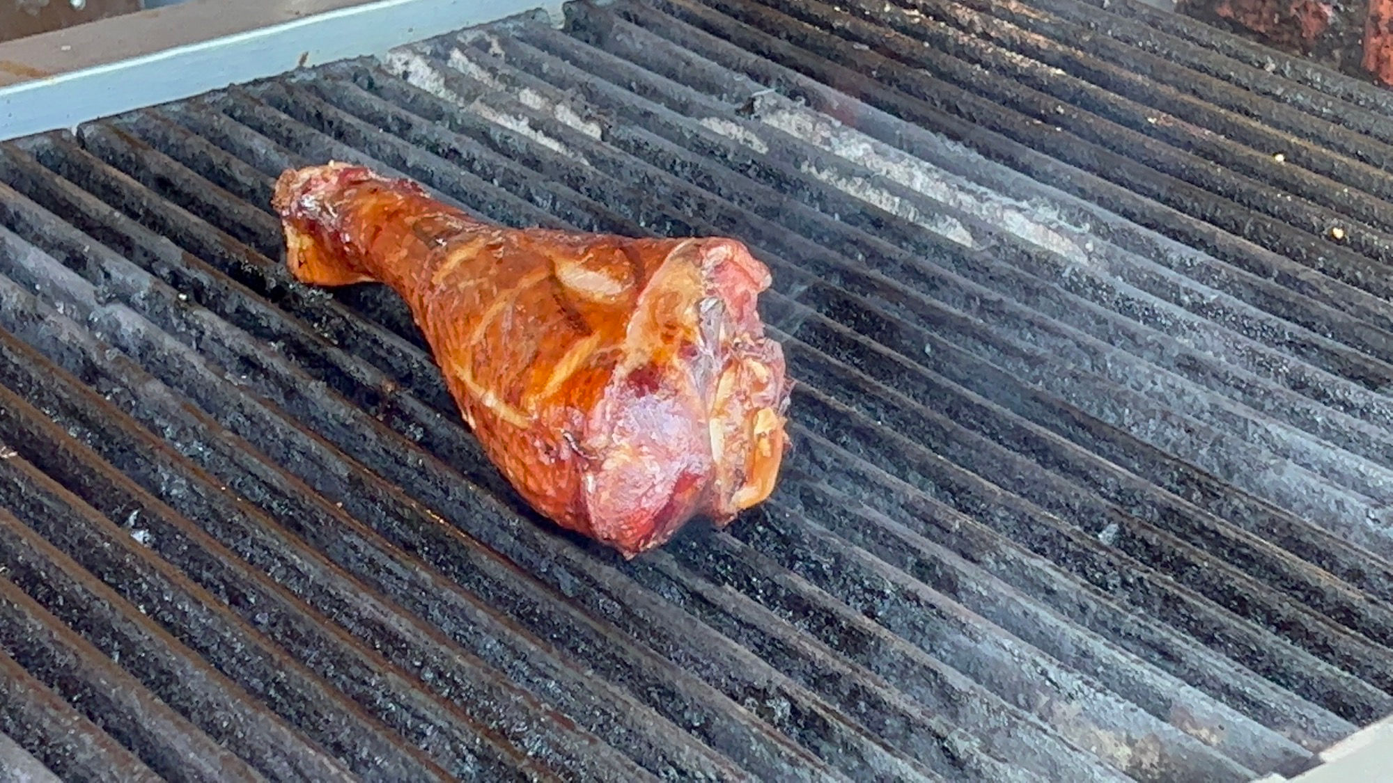 Fireman's BBQ Smoked Turkey Leg