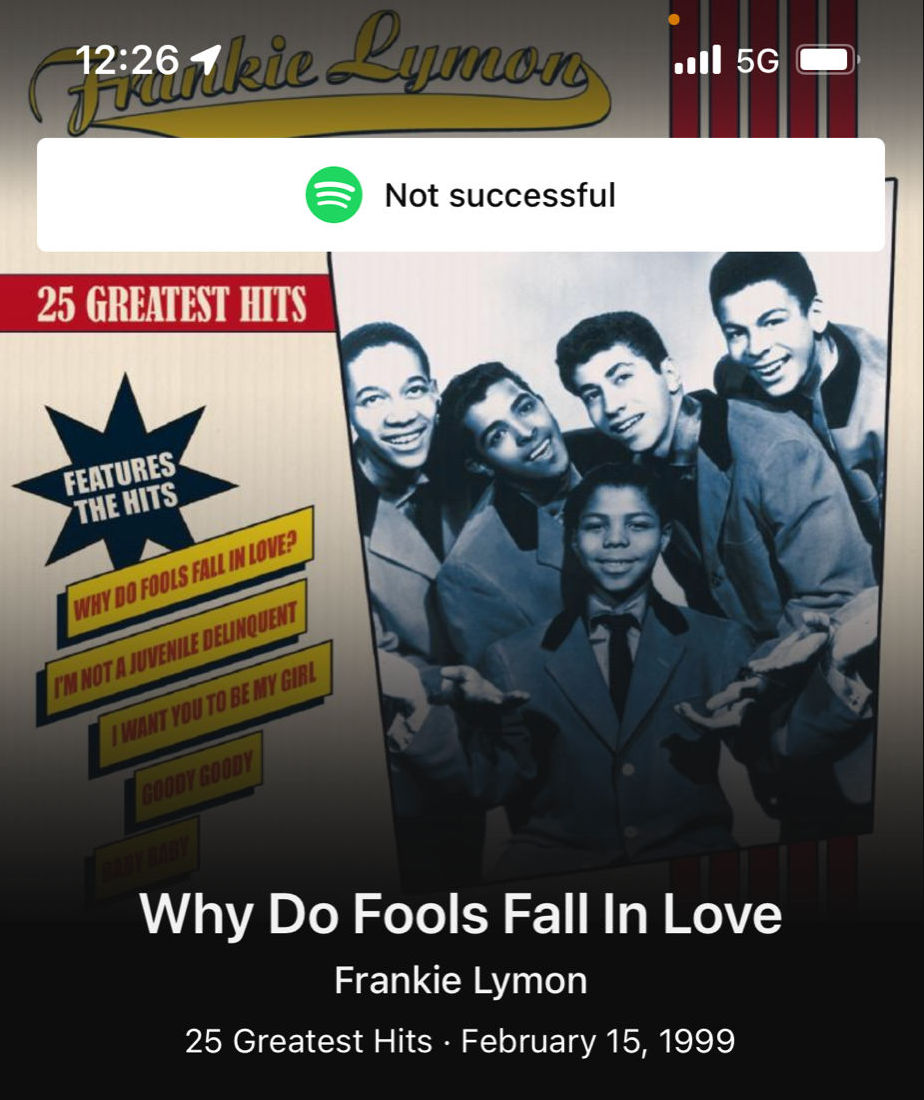 Frankie Lymon Why Do Fools Fall In Love