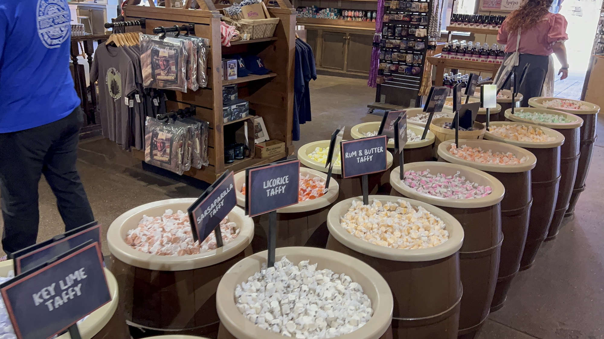 Barrels of Taffy