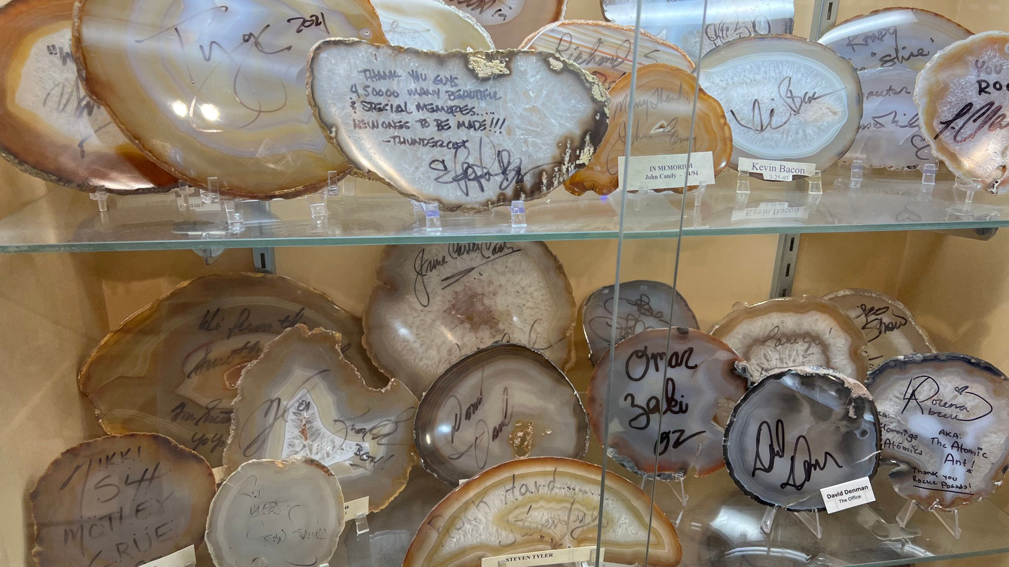 Geode Shop Autographs
