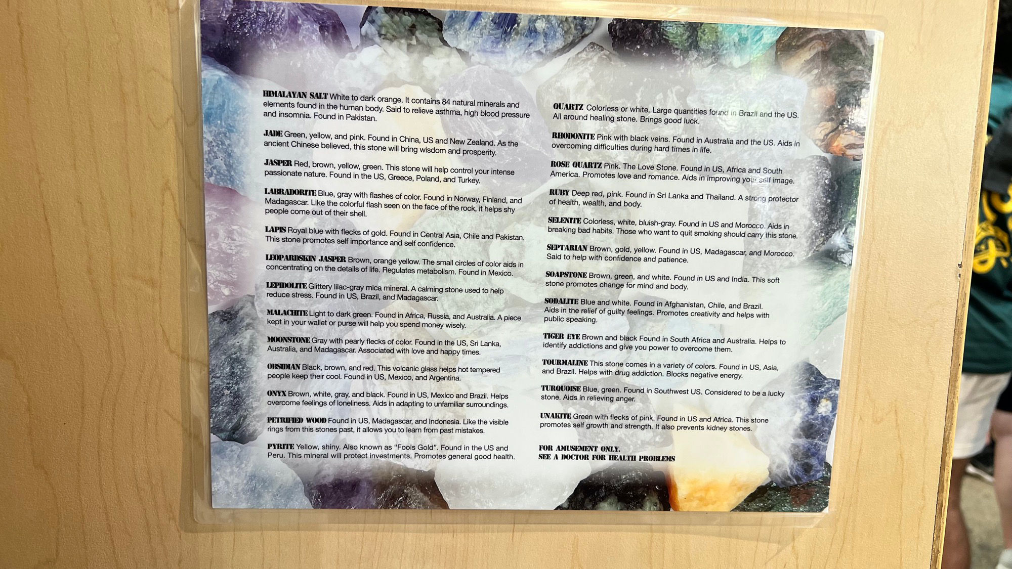 Geode Shop Healing Stones
