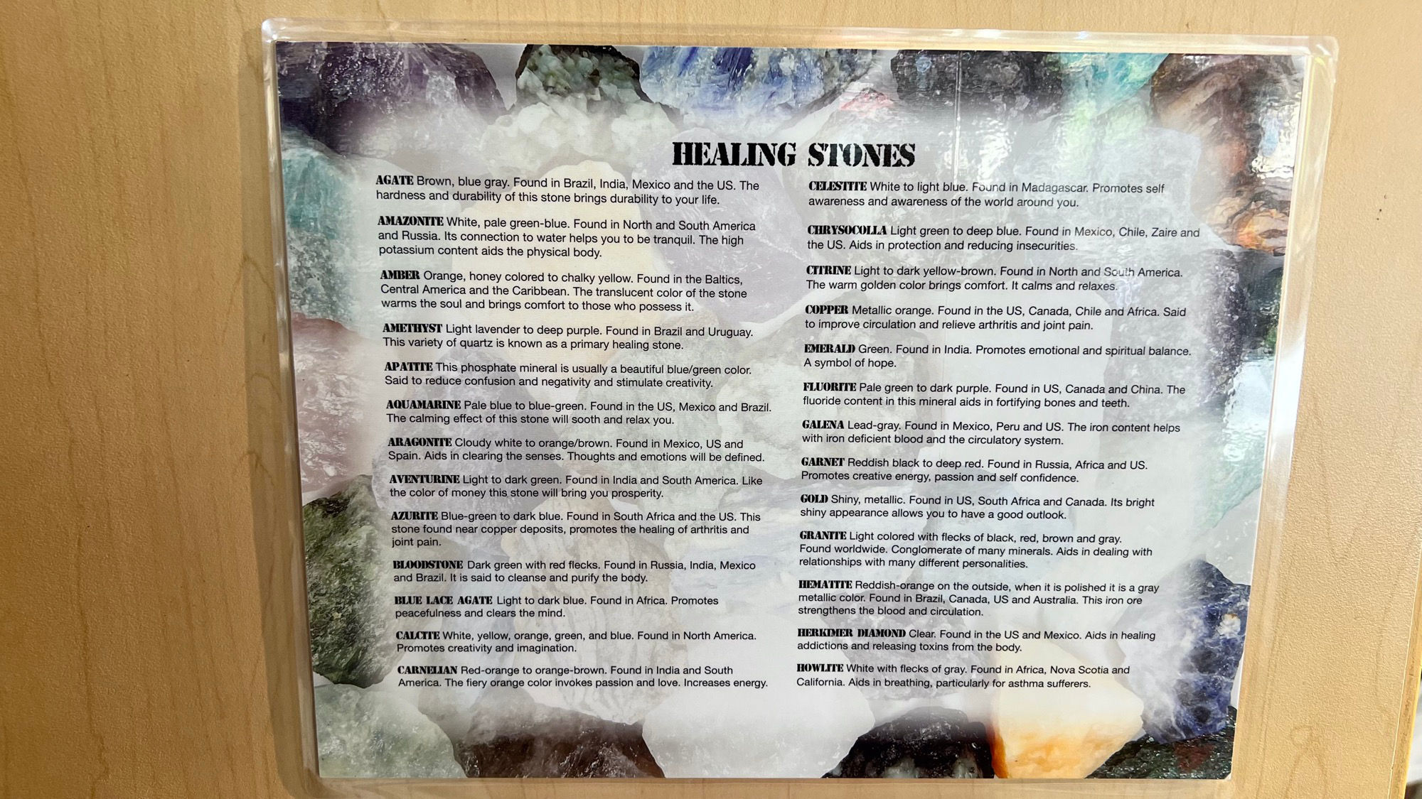 Geode Shop Healing Stones