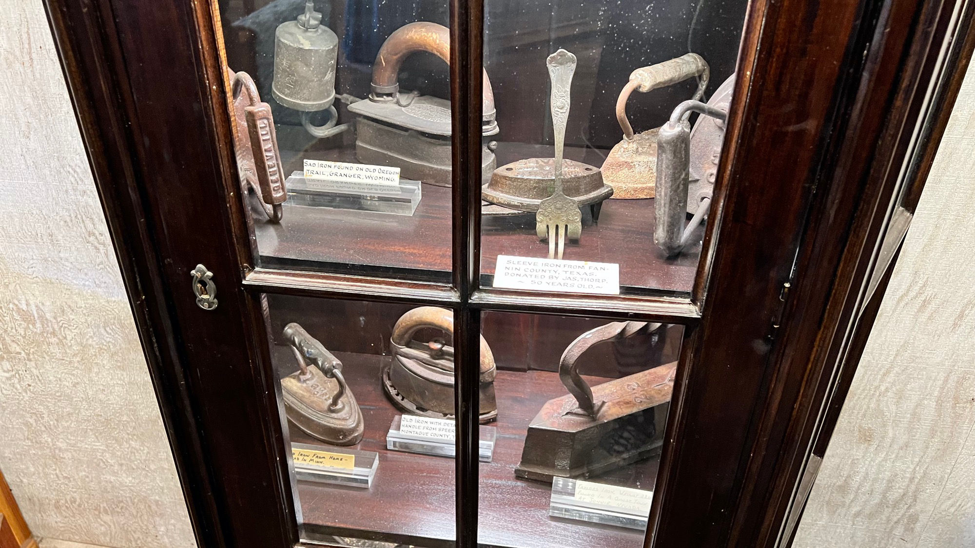 Gertie's Dress Shop Antique Irons