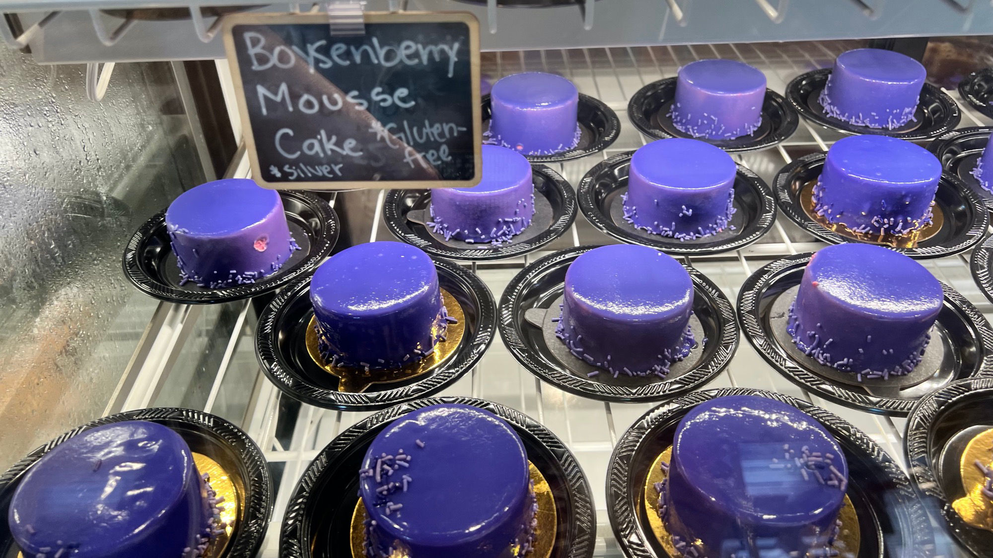 Ghost Town Bakery Boysenberry Mousse Cake