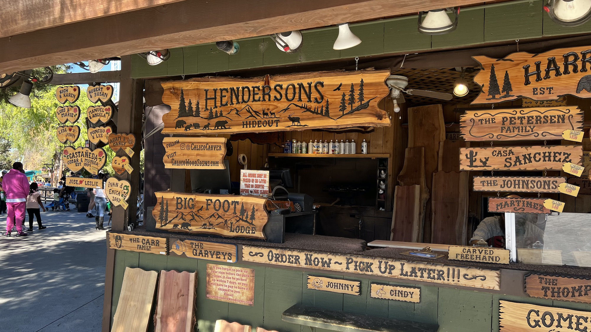 Ghost Town Calico Carver