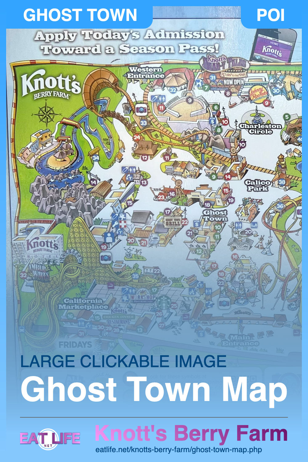 Ghost Town Map