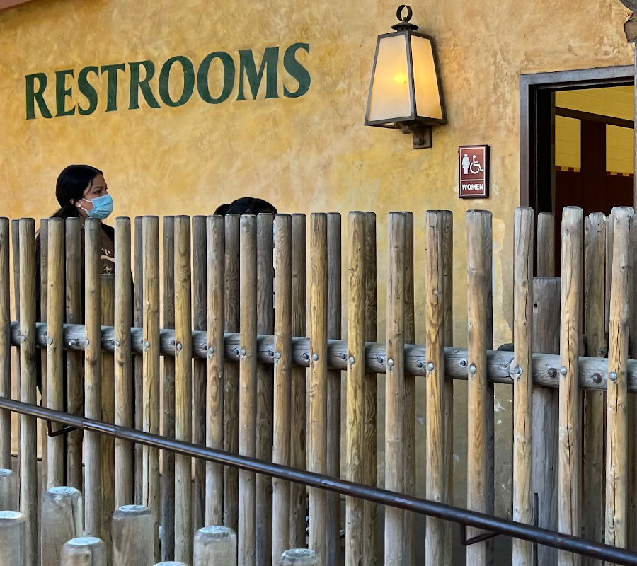 Ghost Town Restroom