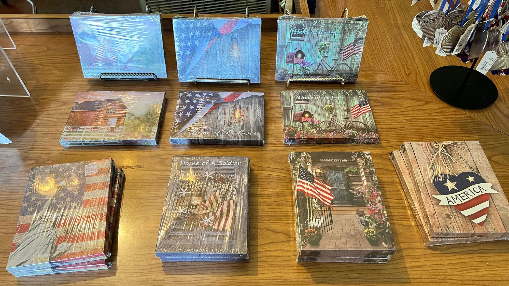 Independence Hall Gift Shop Patriotic DVDs