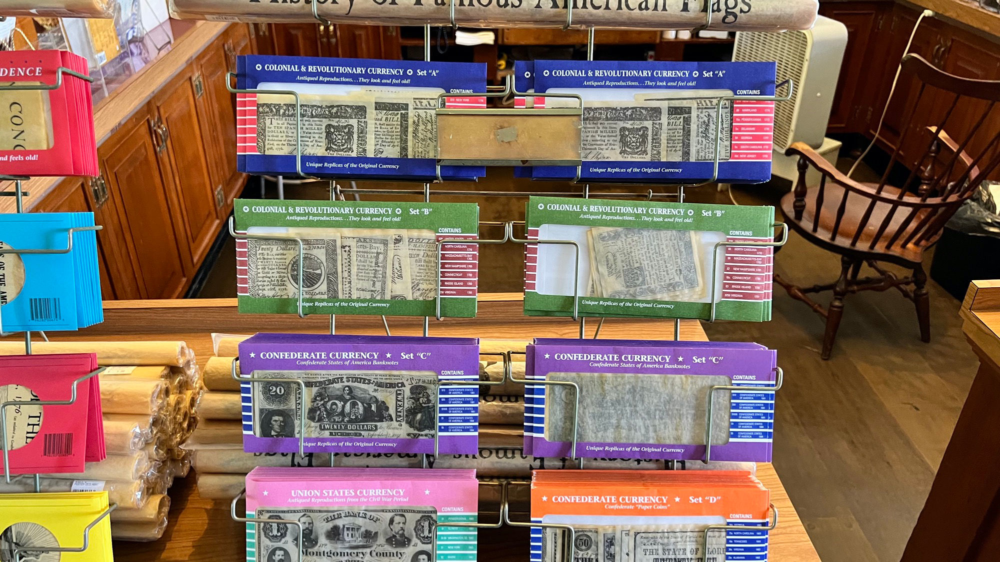 Independence Hall Gift Shop Currency