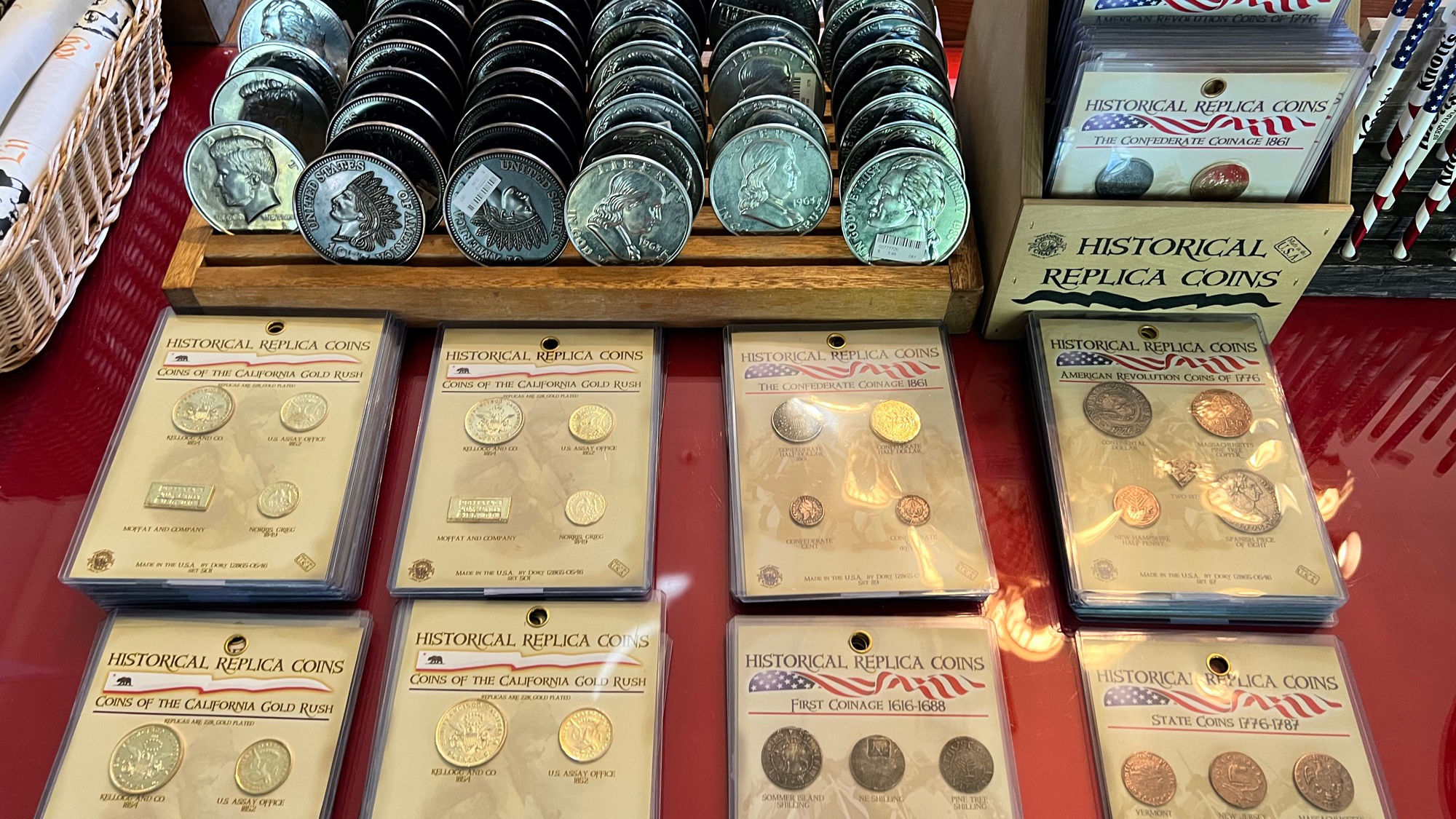 Independence Hall Gift Shop Replica Coins