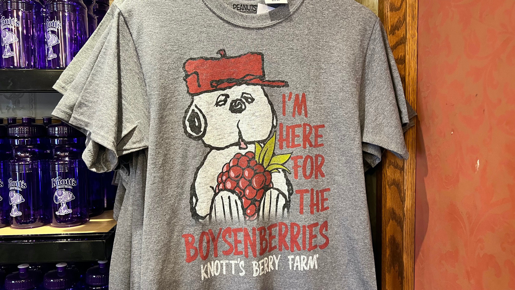 I'm here for the Boysenberries Shirt Gold Trails Hotel I'm here for the Boysenberries T-Shirt