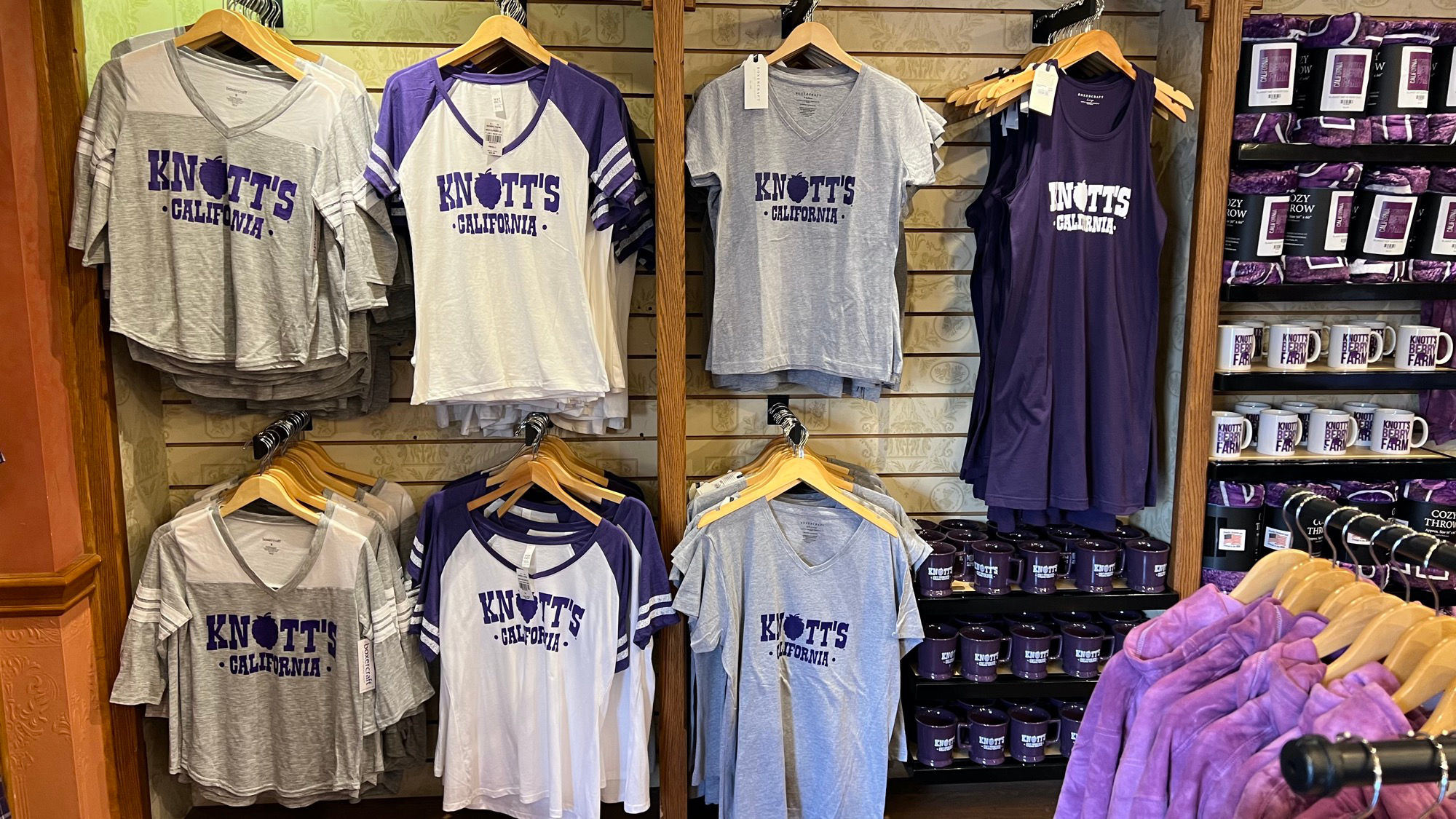Knott's California Shirts Gold Trails Hotel Knott's California Shirts