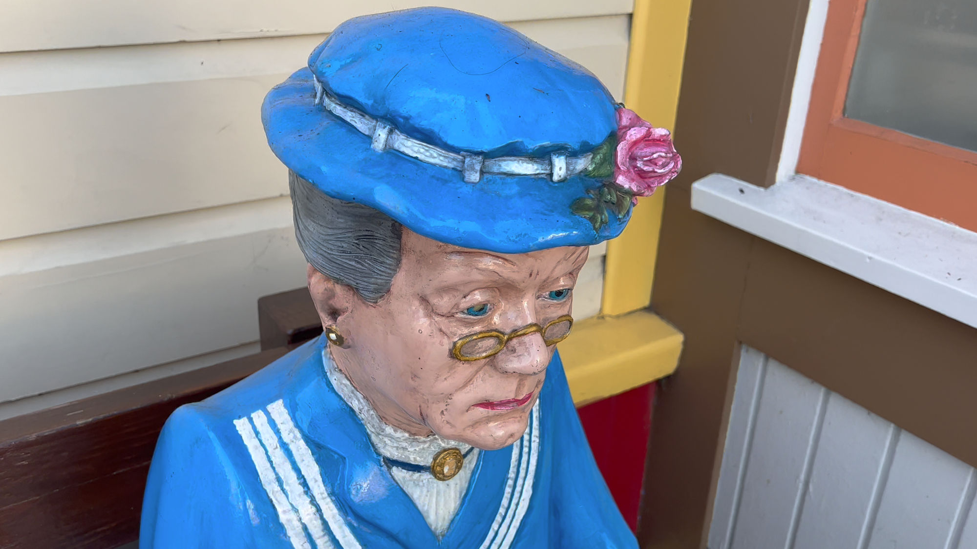 Grandmother Bench Sculpture