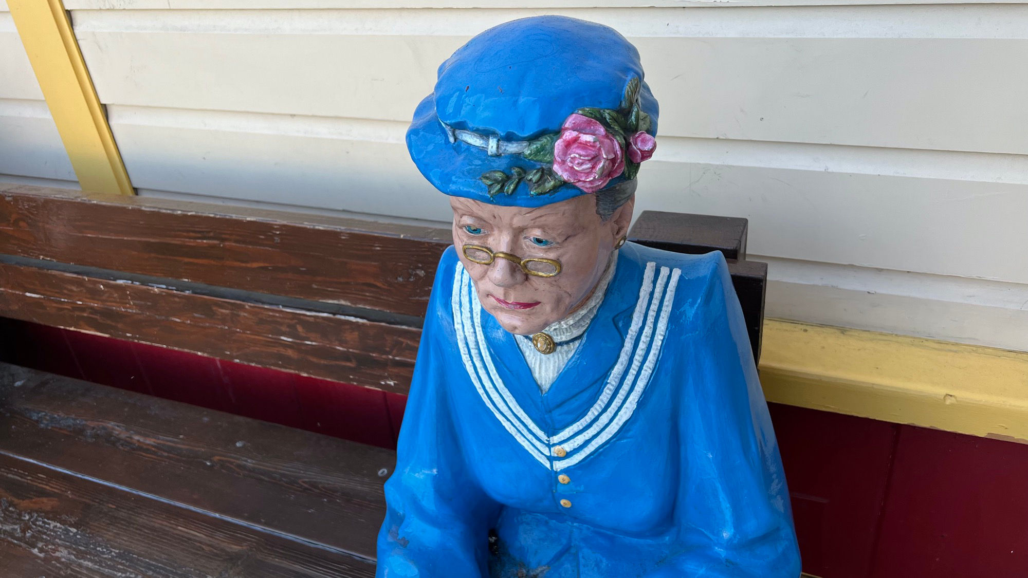 Grandmother Bench Sculpture