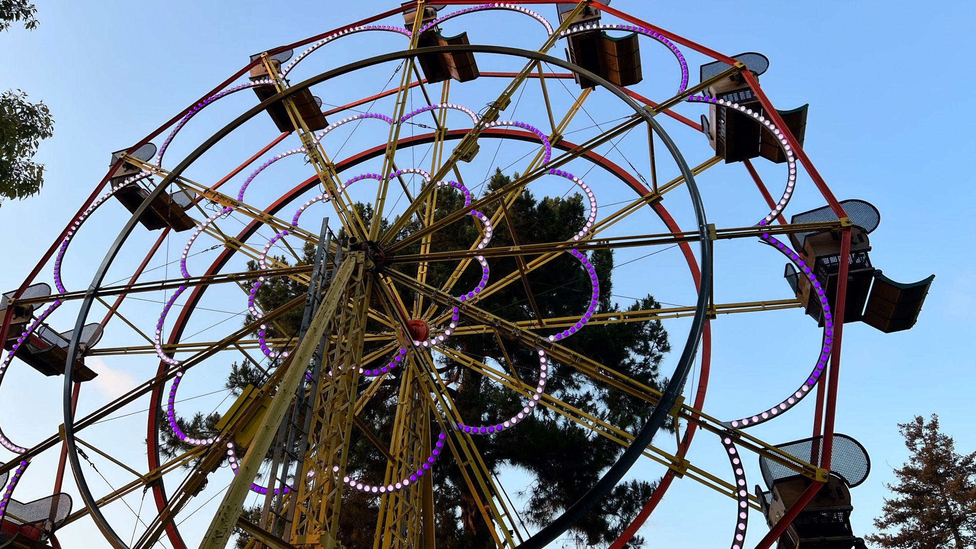 High Sierra Ferris Wheel at Sunset