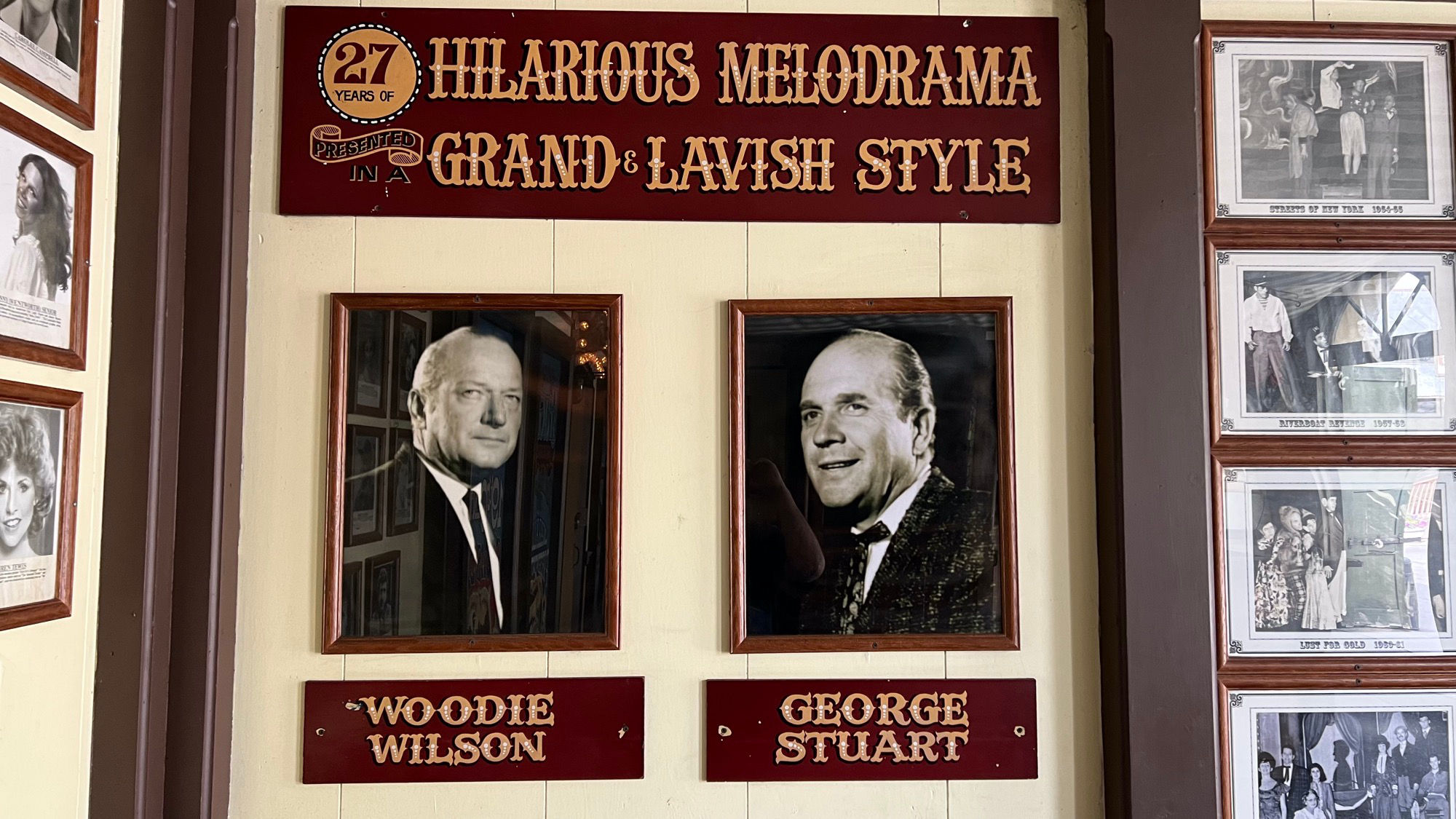 Hilarious Melodrama Presented in a Grand & Lavish Style Bird Cage Theater Hilarious Melodrama Presented in a Grand & Lavish Style