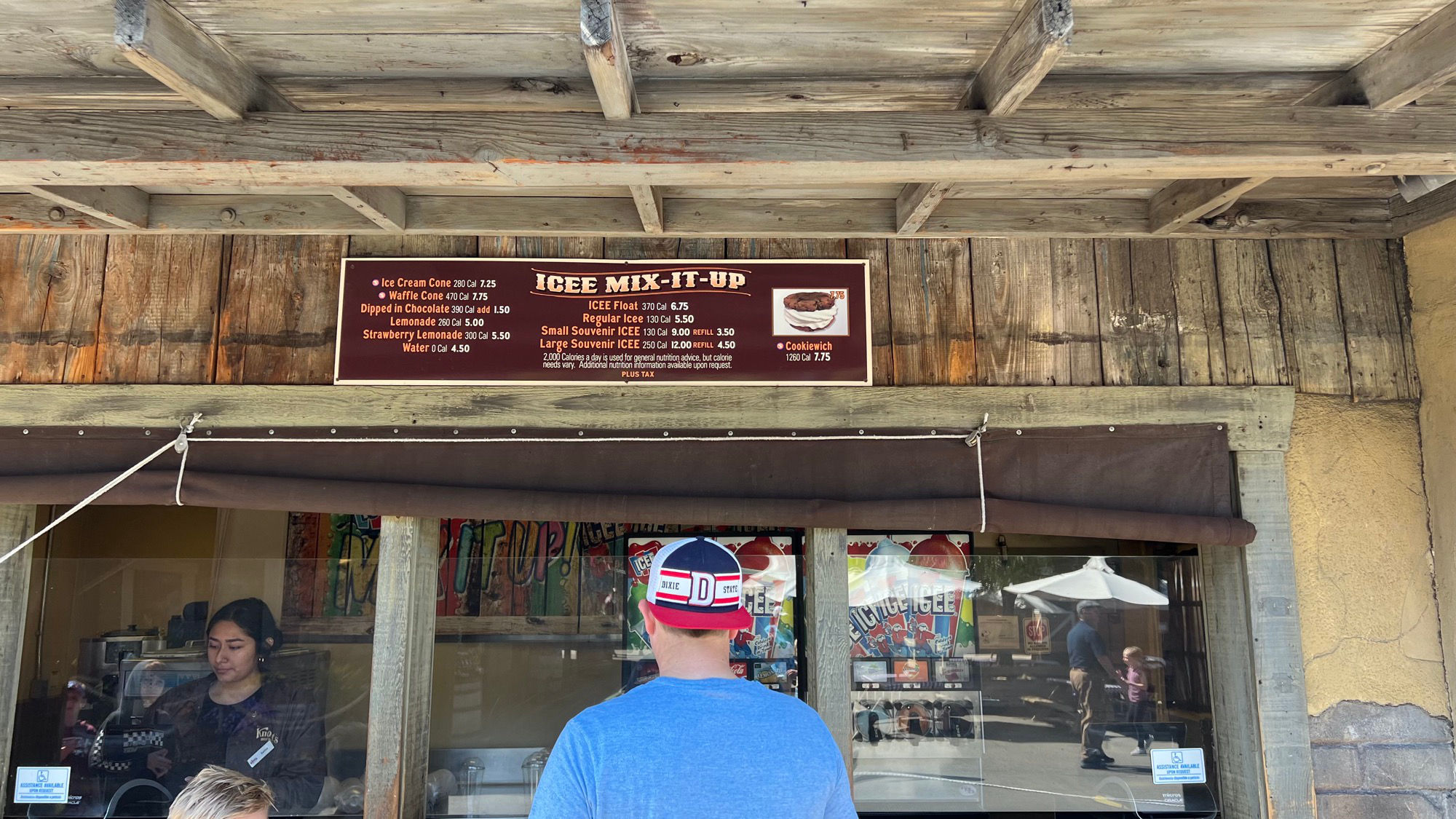 ICEE Mix it up Menu