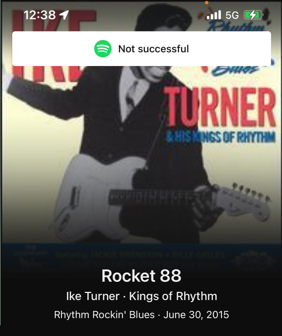 Ike Turner Kings of Rhythm Rocket 88