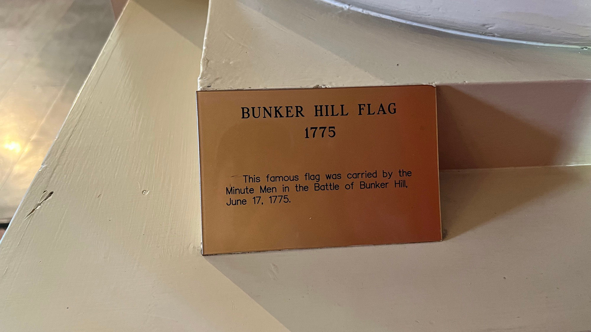 Independence Hall Bunker Hill Flag
