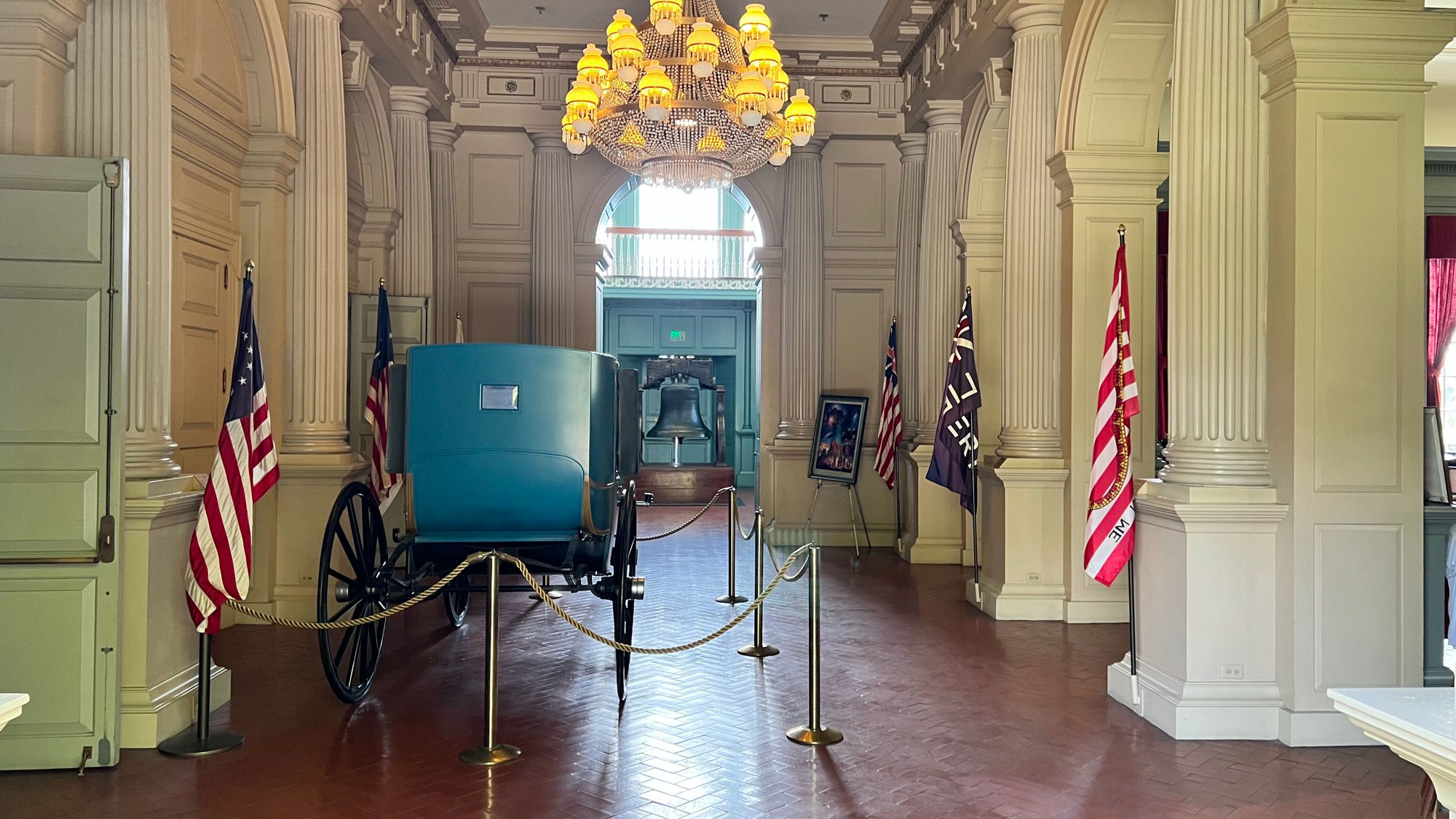 Inside Independence Hall Inside