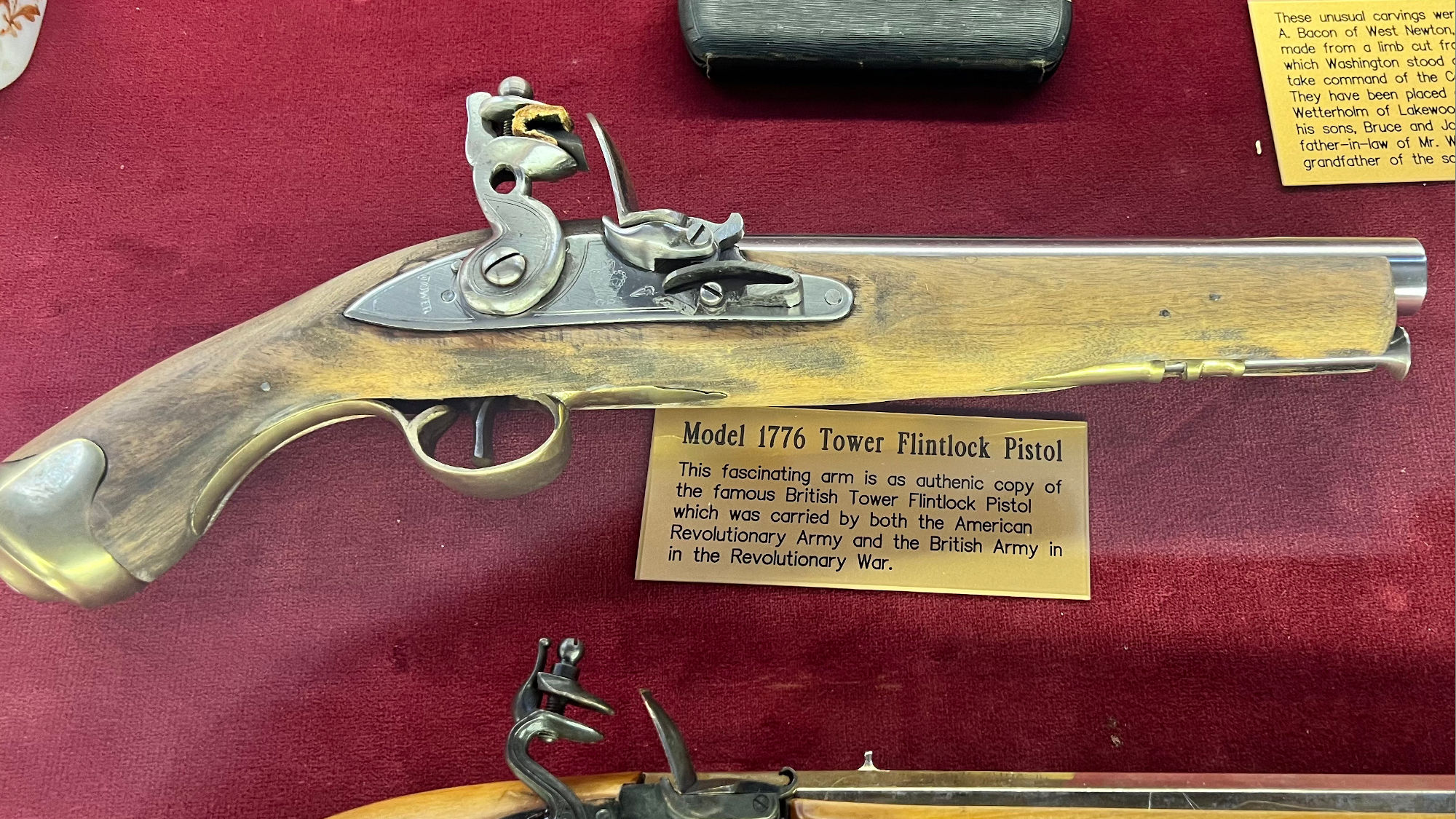 Independence Hall Museum Model 1776 Tower Flintlock Pistol