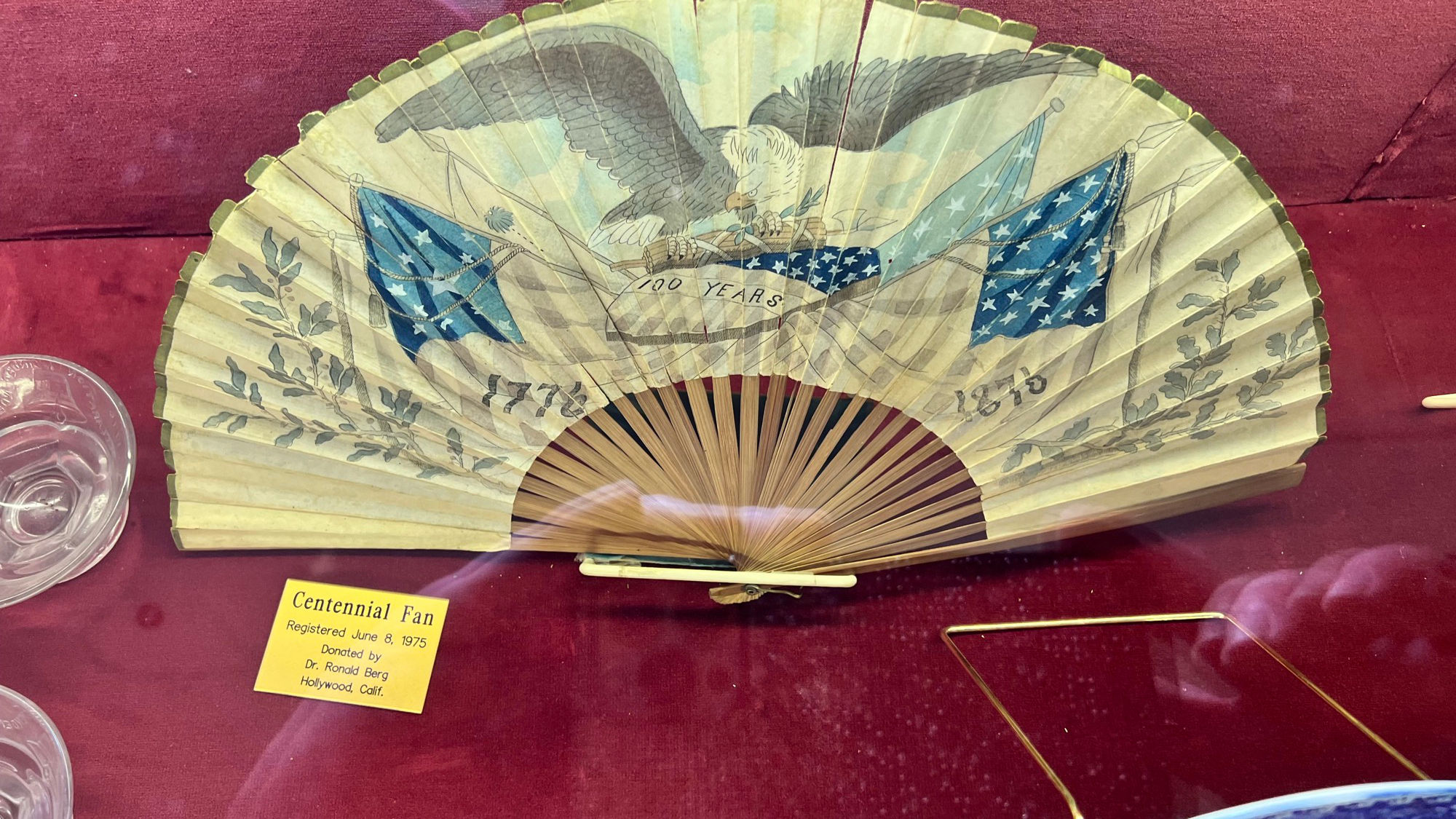 Centennial Fan Independence Hall Museum Centennial Fan