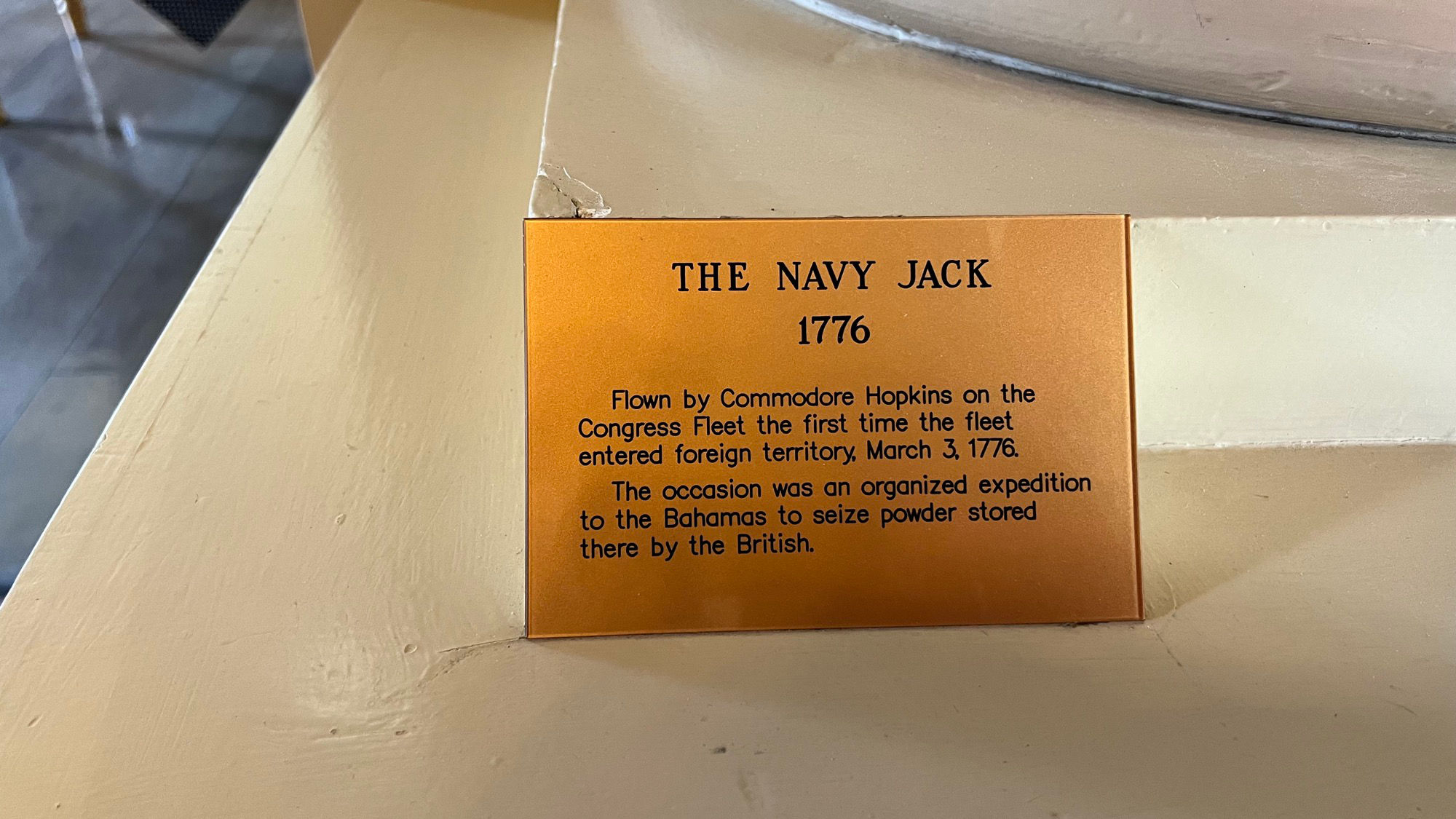 Independence Hall Navy Jack