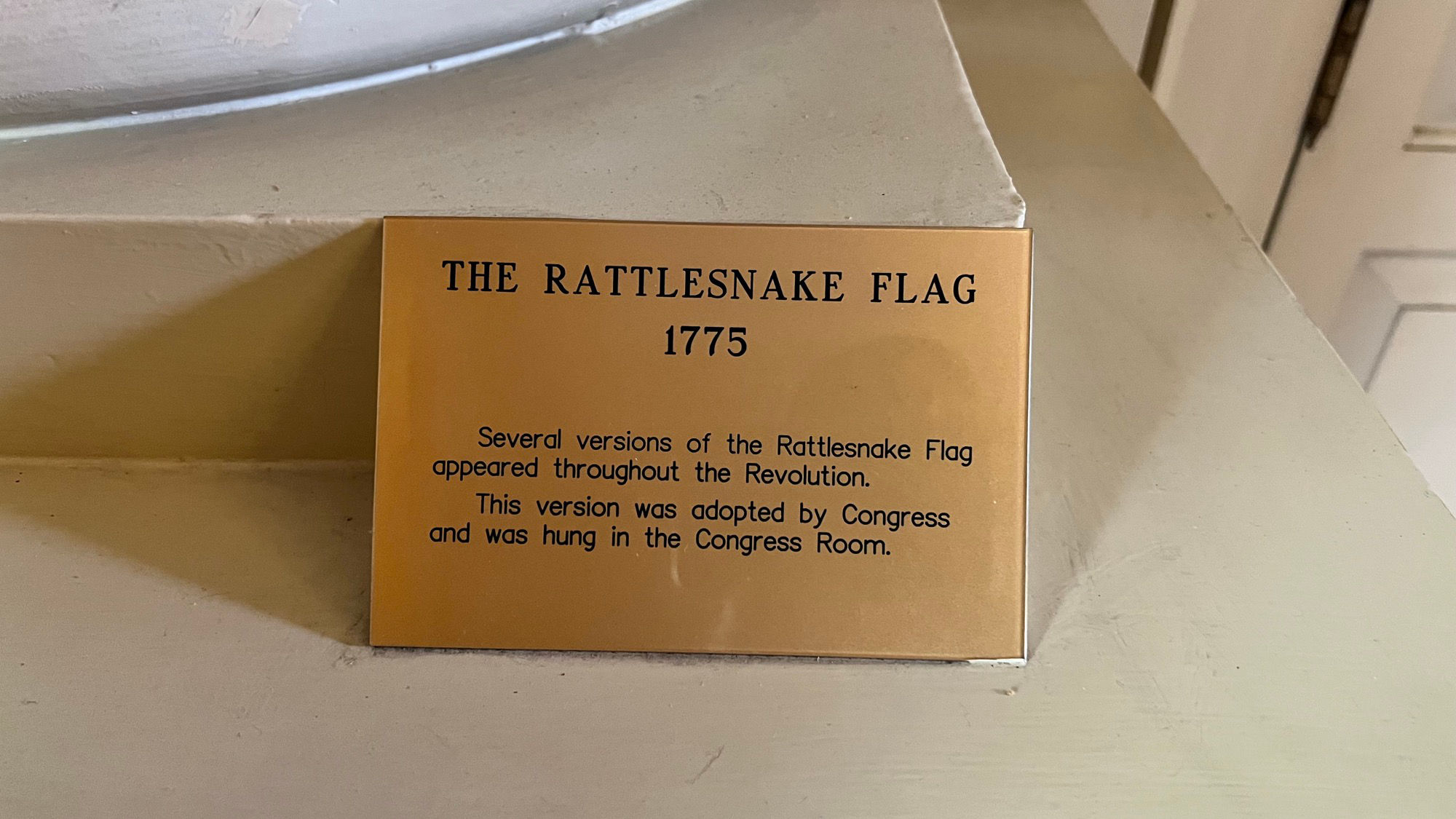 Independence Hall Rattlesnake Flag