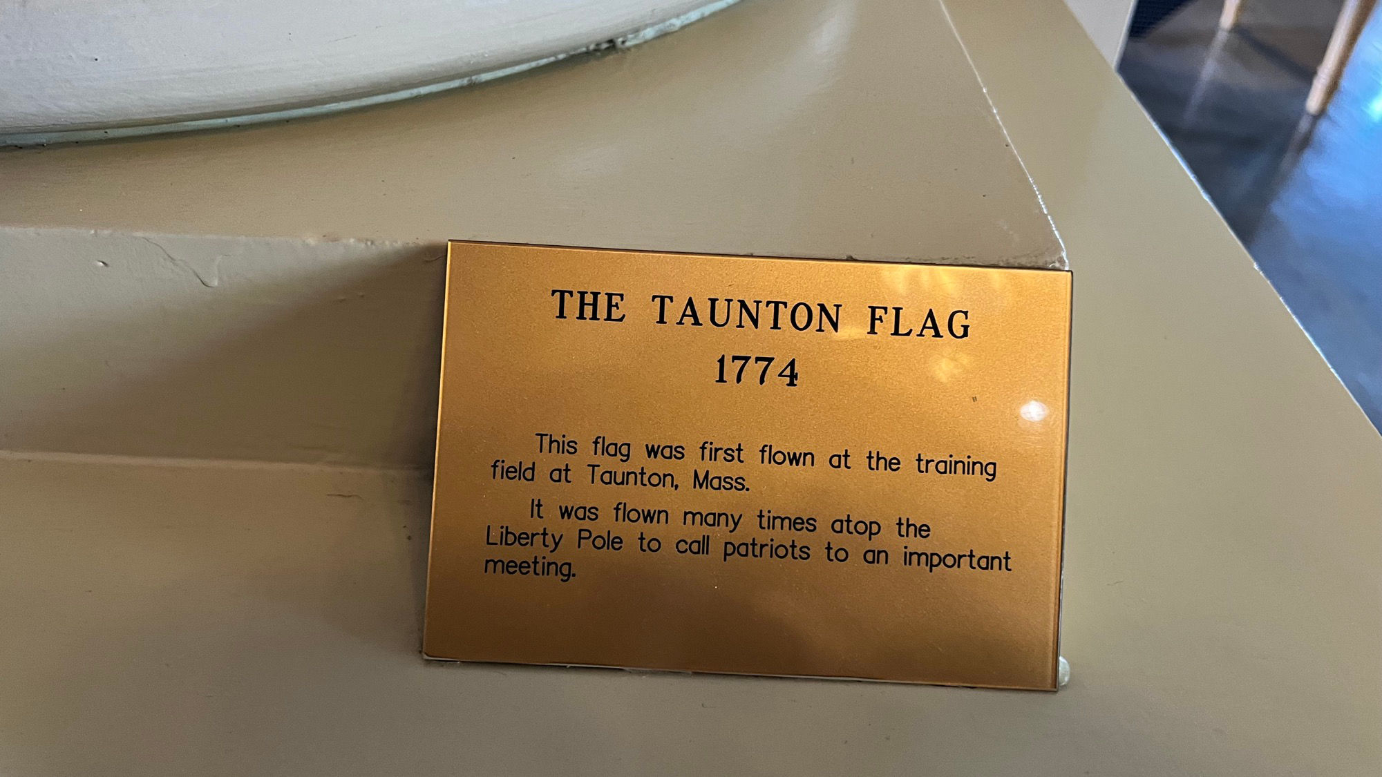 Independence Hall Taunton Flag