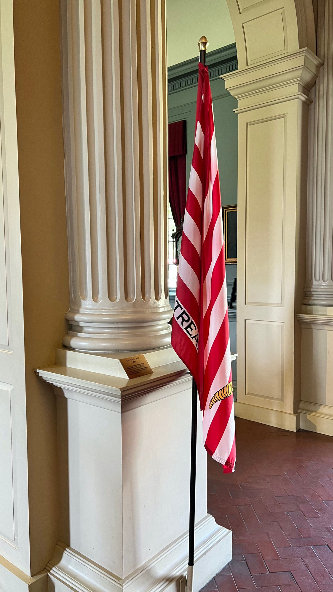 Independence Hall The Navy Jack