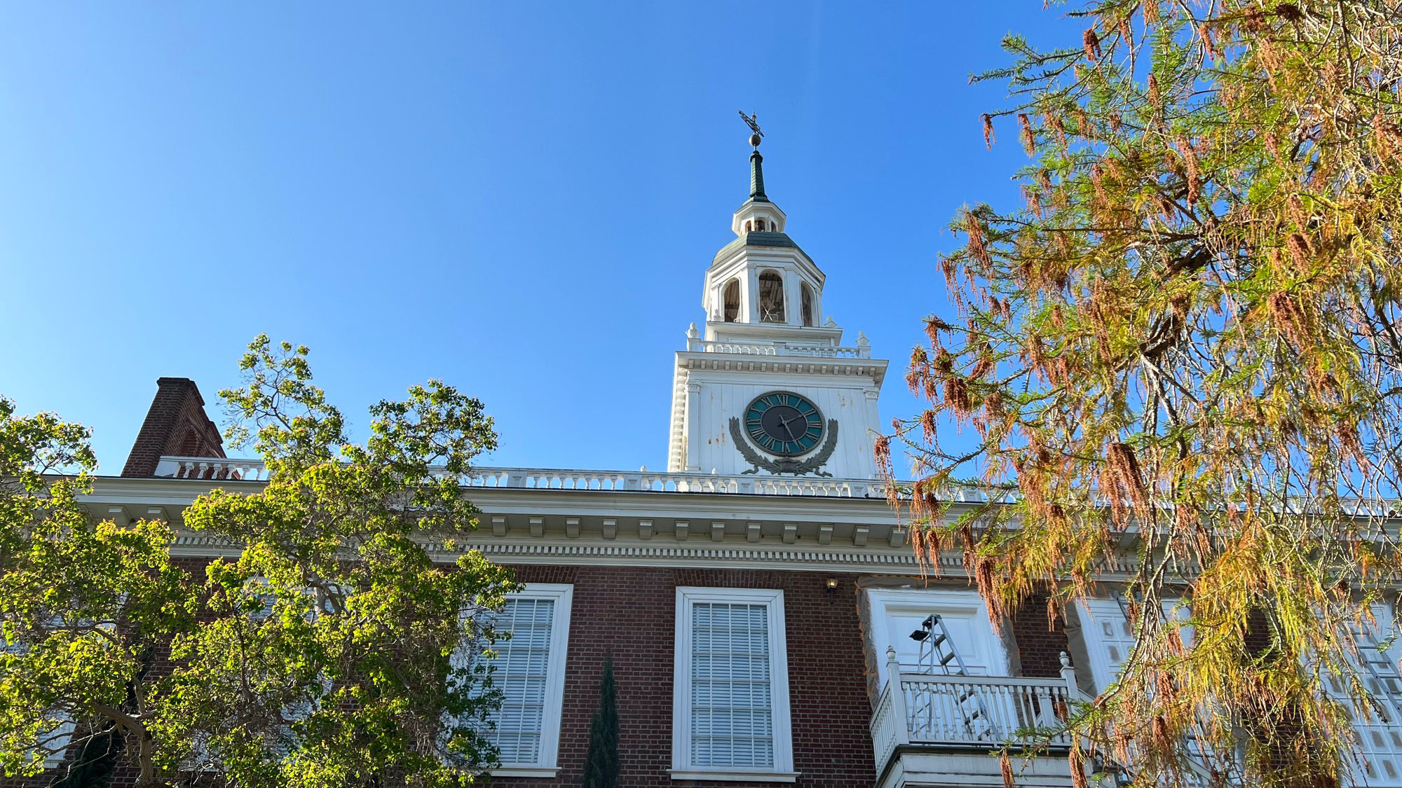The Top Independence Hall the top
