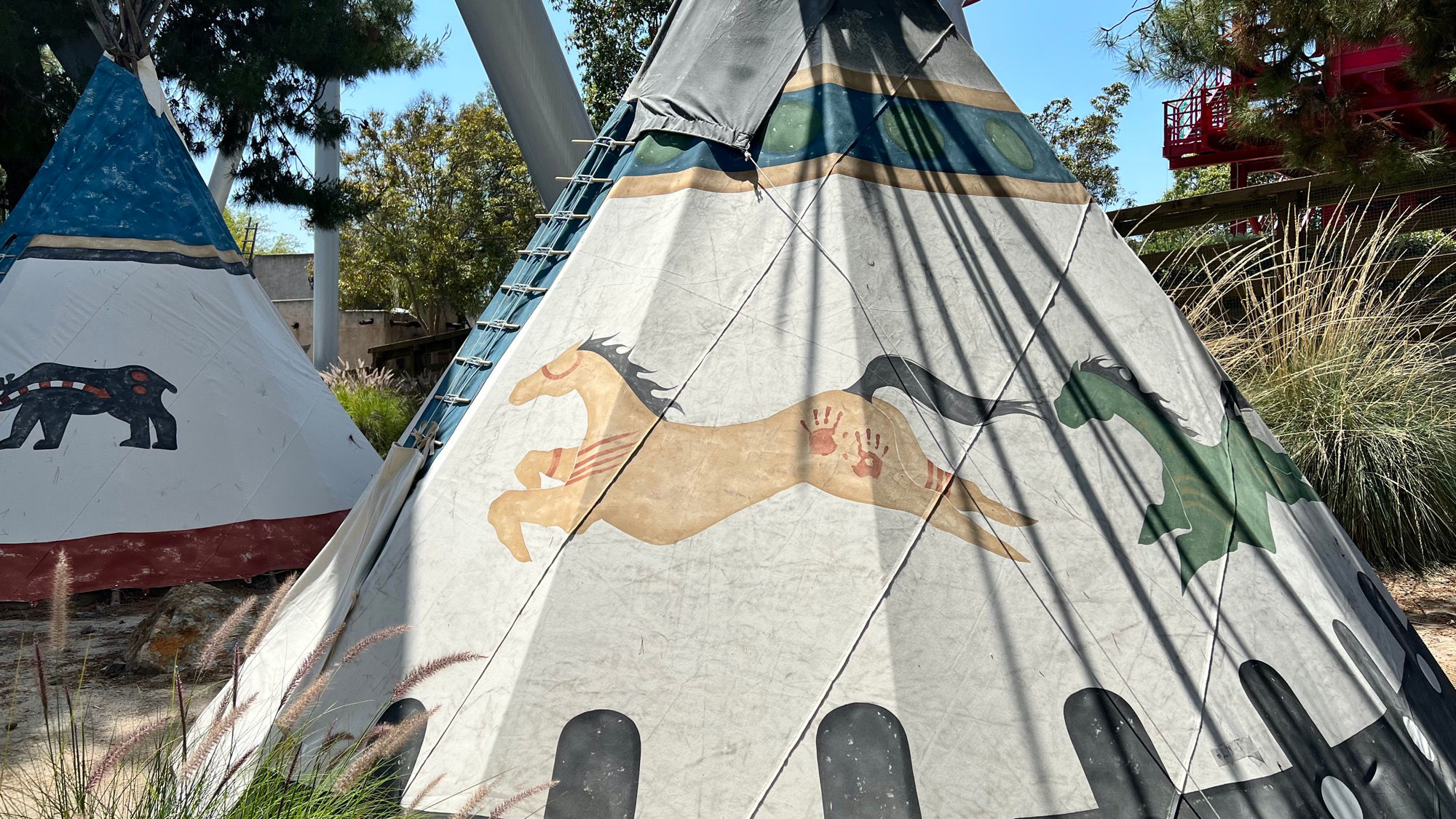 Indian Trails Teepees Horses
