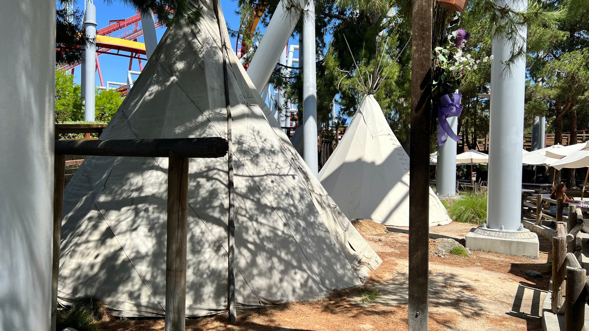 Indian Trails Teepees White