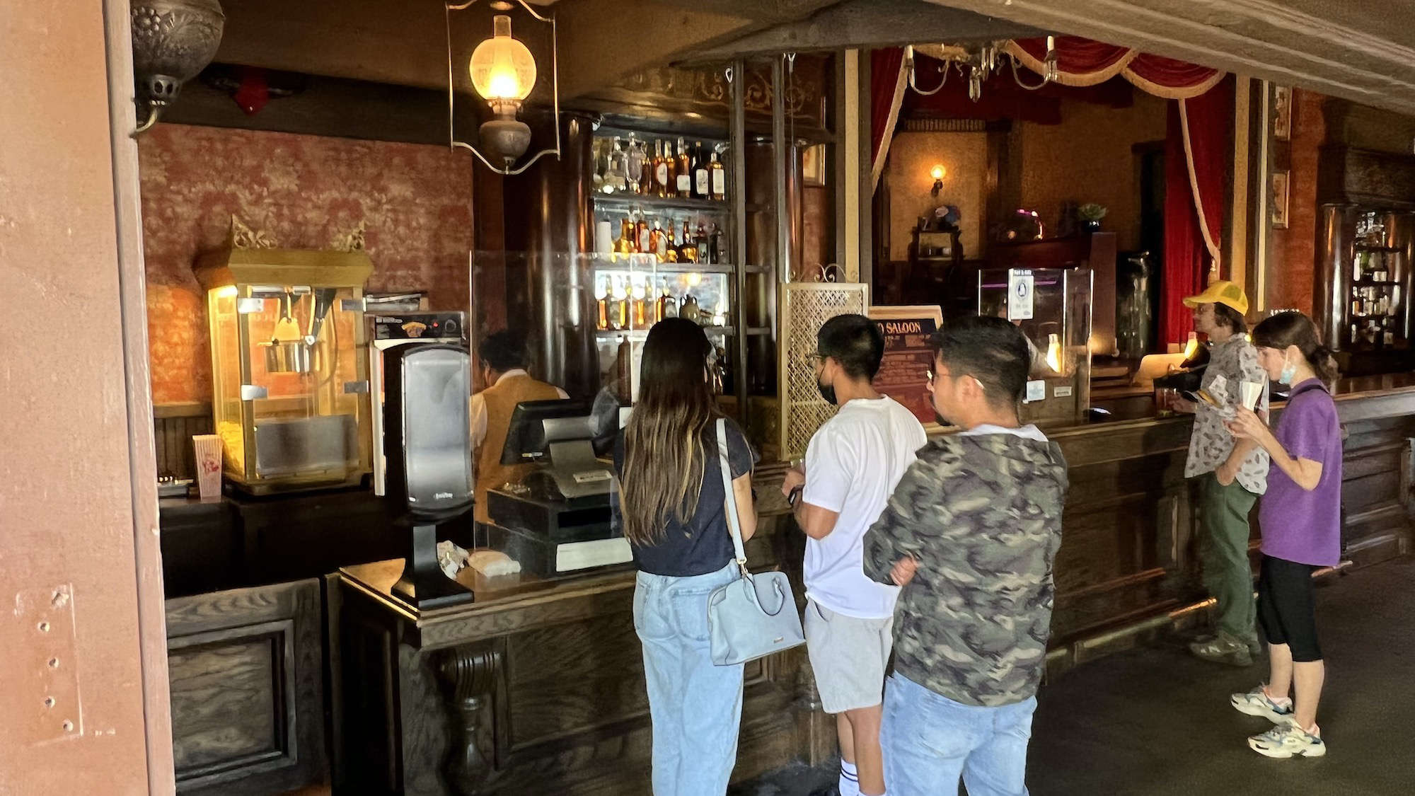 Inside Calico Saloon