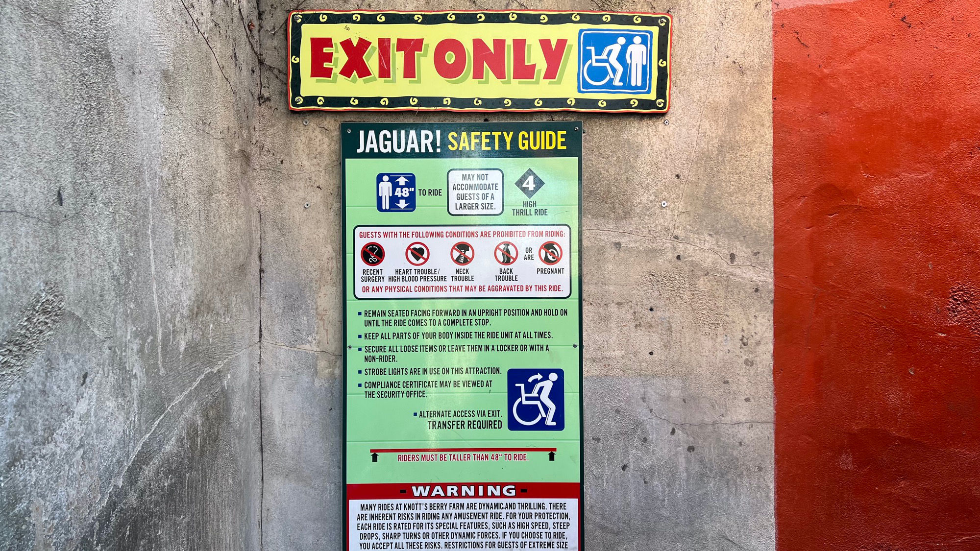 Montezooma's Revenge Safety Guide Jaguar Safety Guide