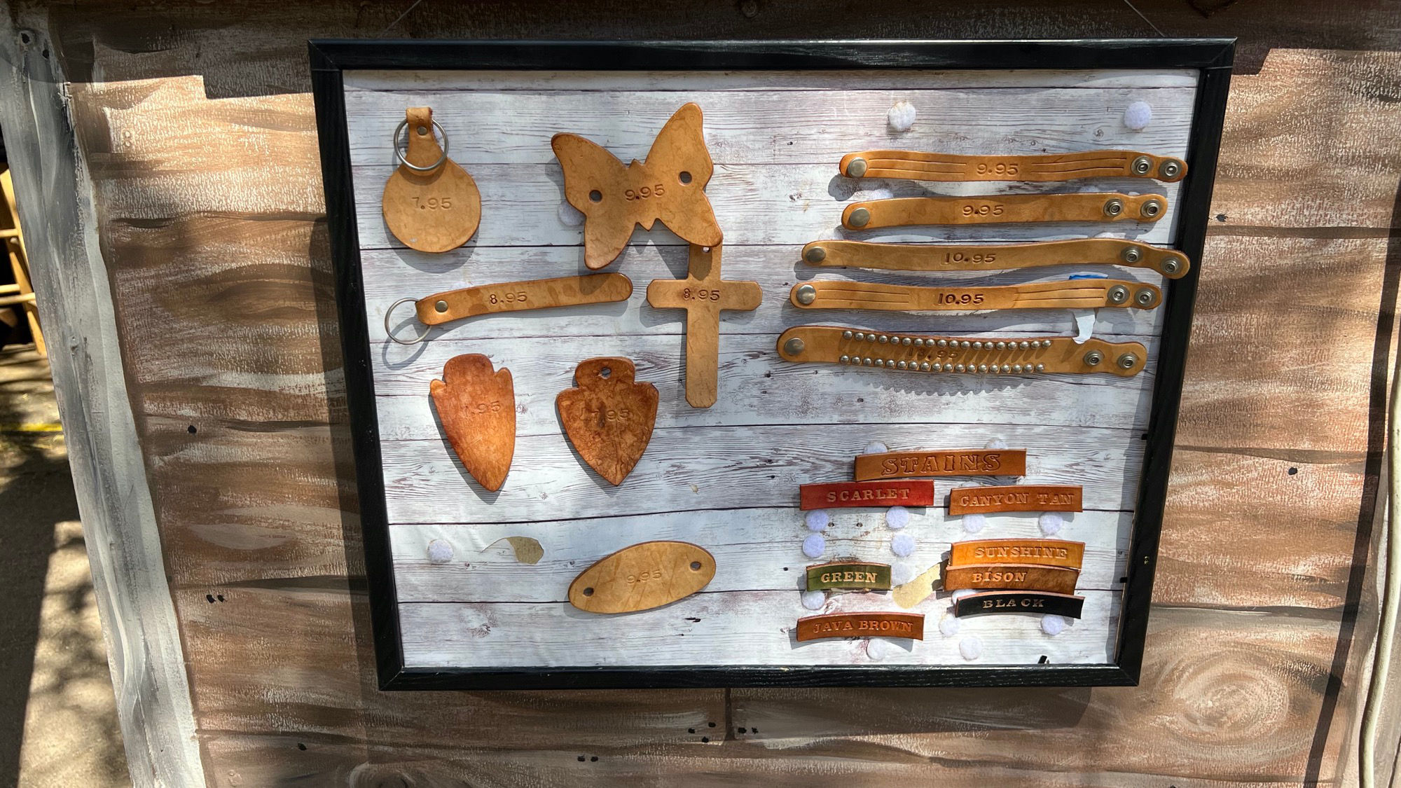 Kaman's Leather Shop Items